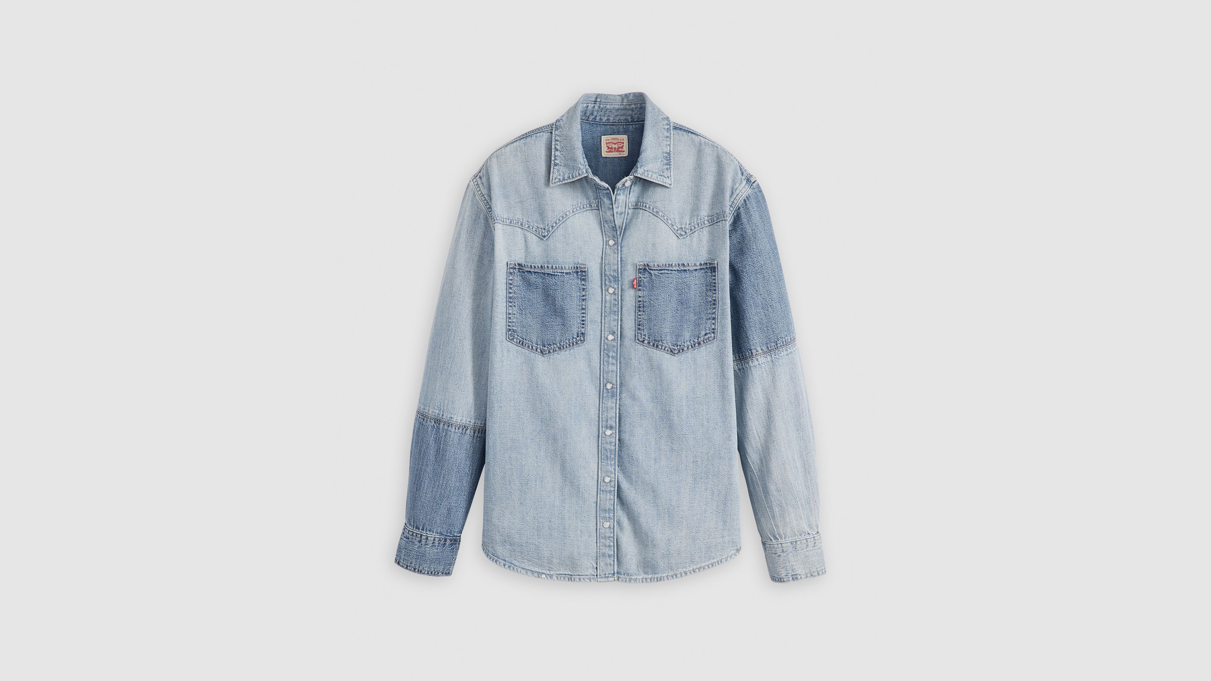 Teodora Western Shirt - Blue | Levi's® US Teodora Western Shirt - Blue | Levi's® US