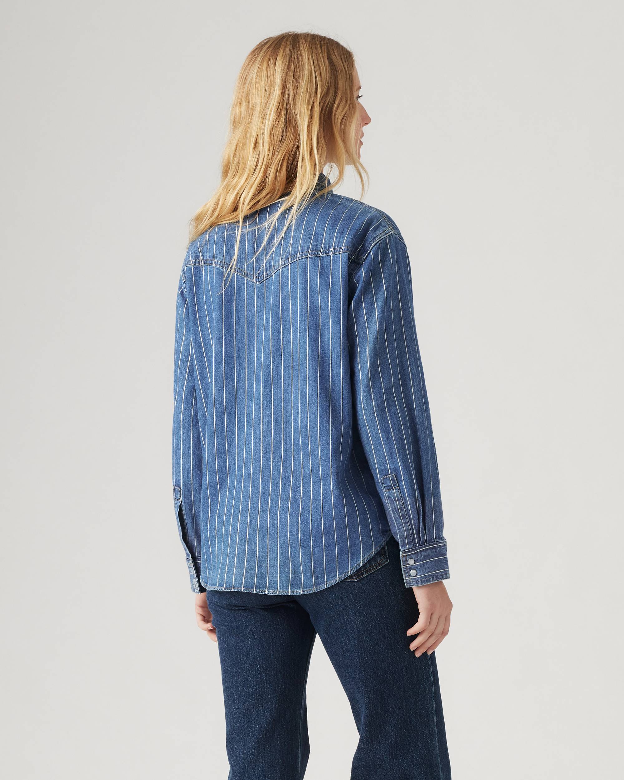 Teodora Western Shirt - Medium Wash | Levi's® CA Teodora Western Shirt - Medium Wash | Levi's® CA