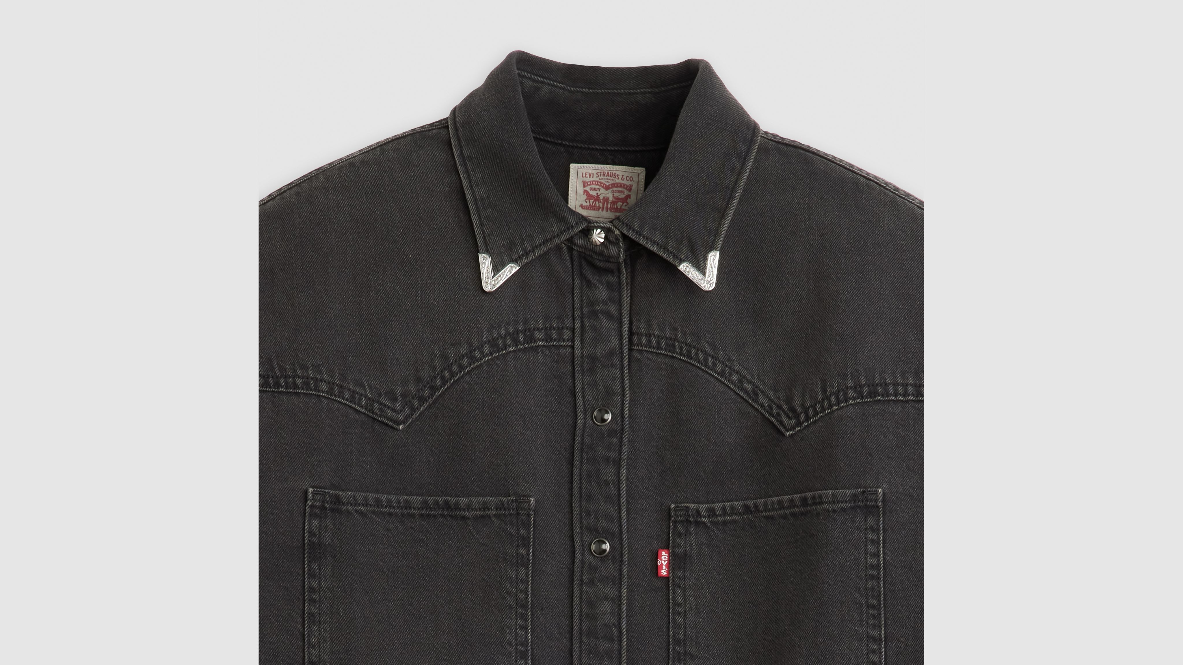 Teodora Metal Tipped Western Shirt