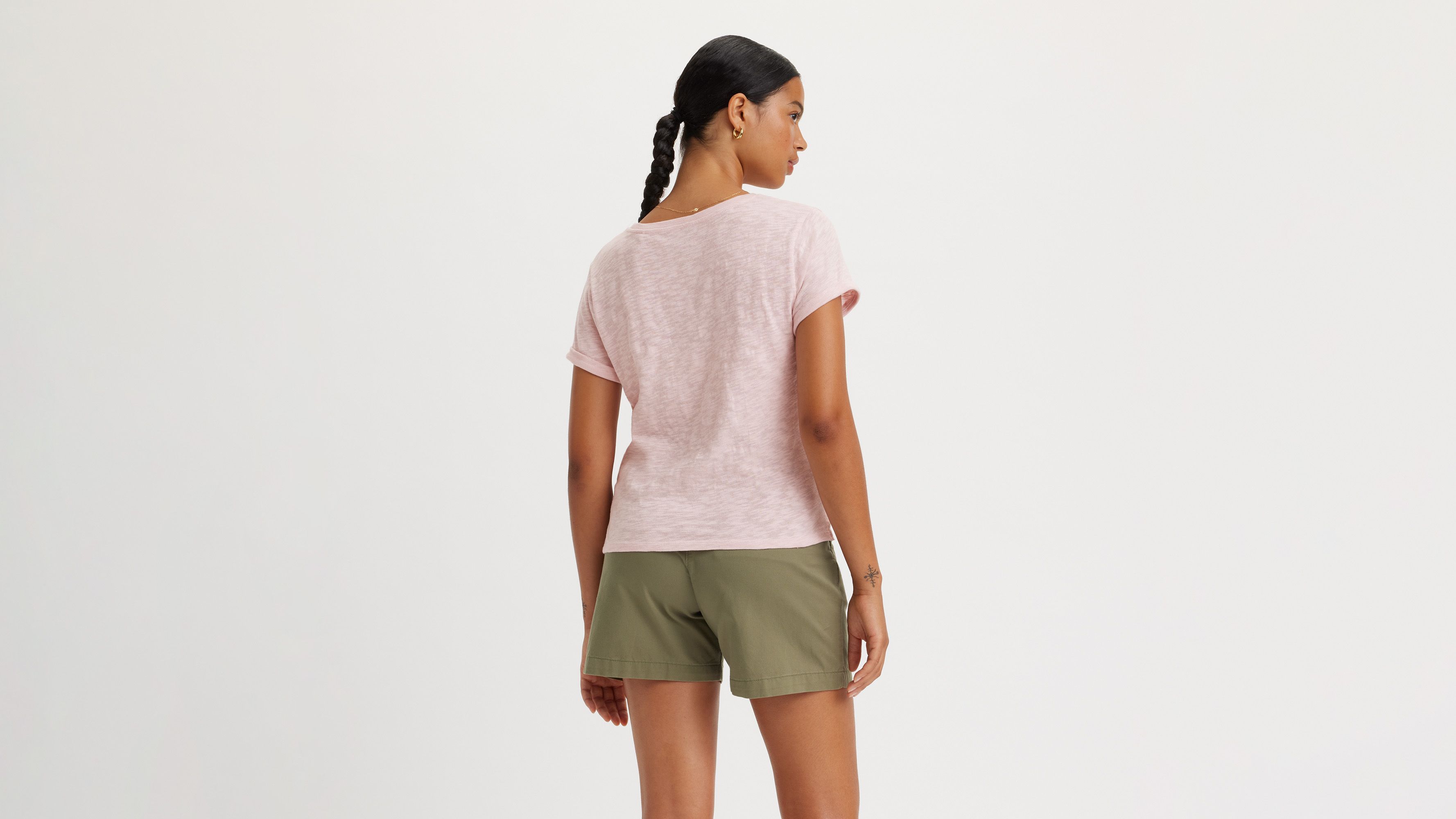 Margot Short Sleeve T-shirt - Pink | Levi