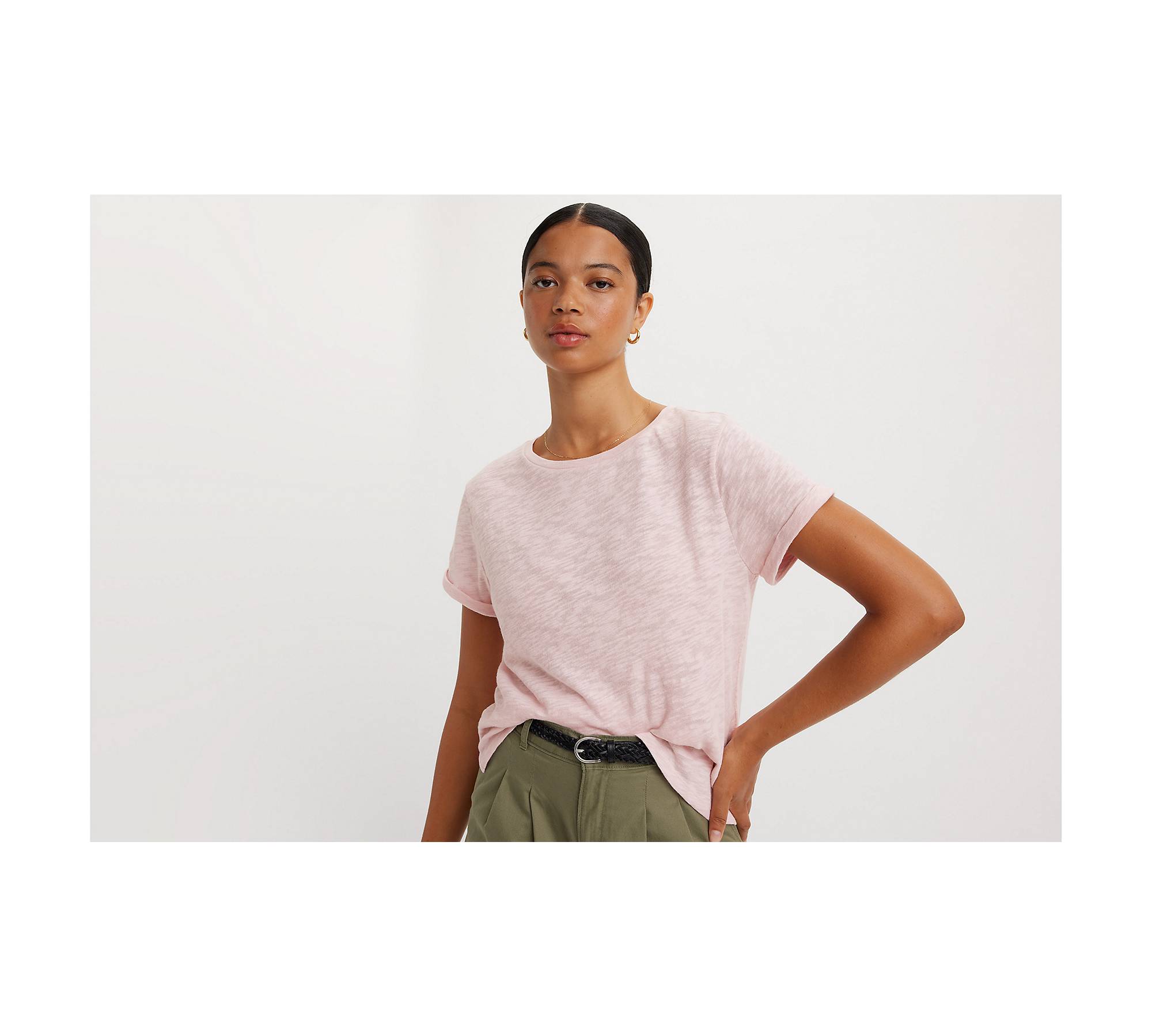 Margot Short Sleeve T-shirt - Pink | Levi's® US
