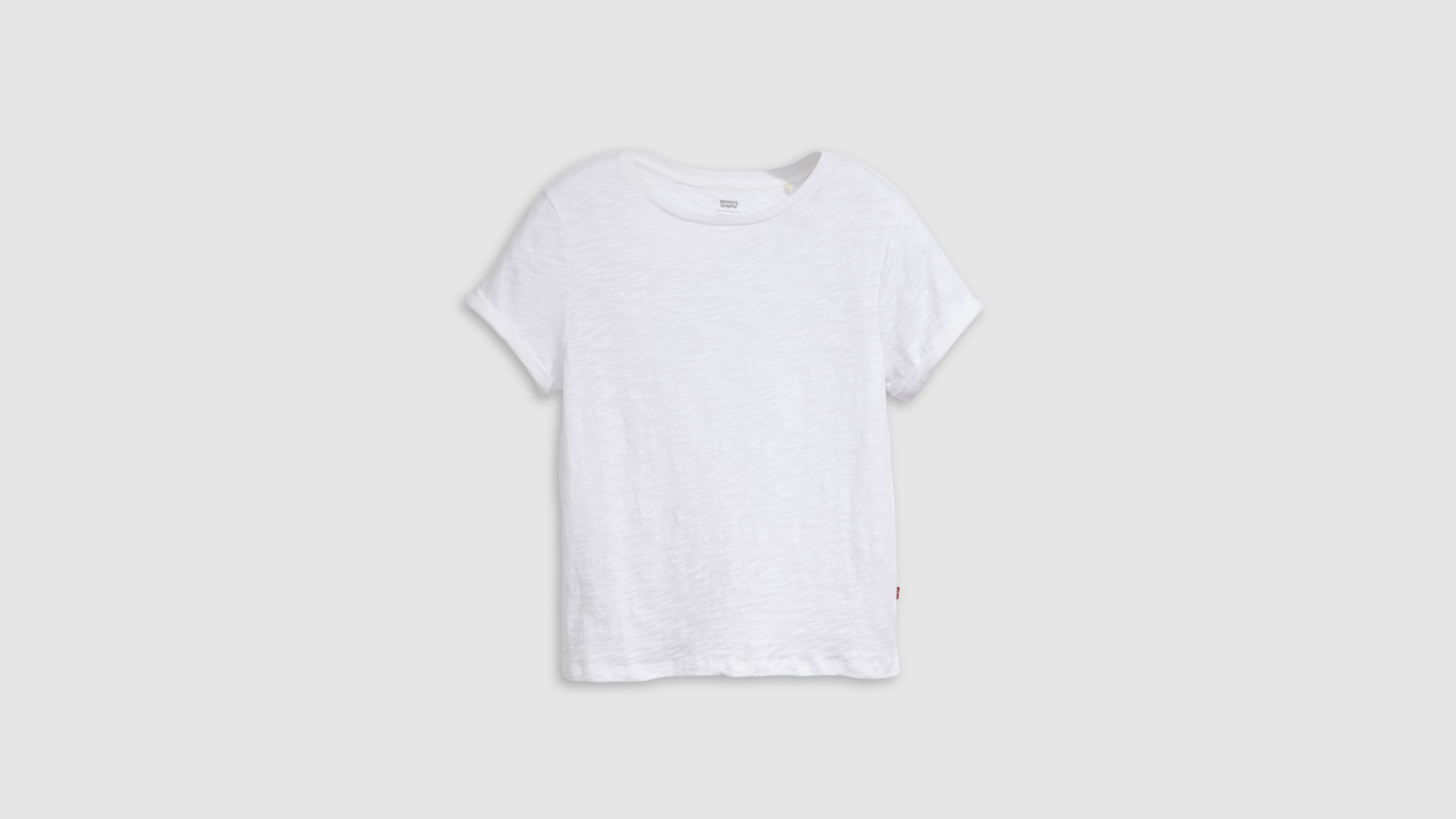 Levi's Margot Short Sleeve T-shirt In Egret