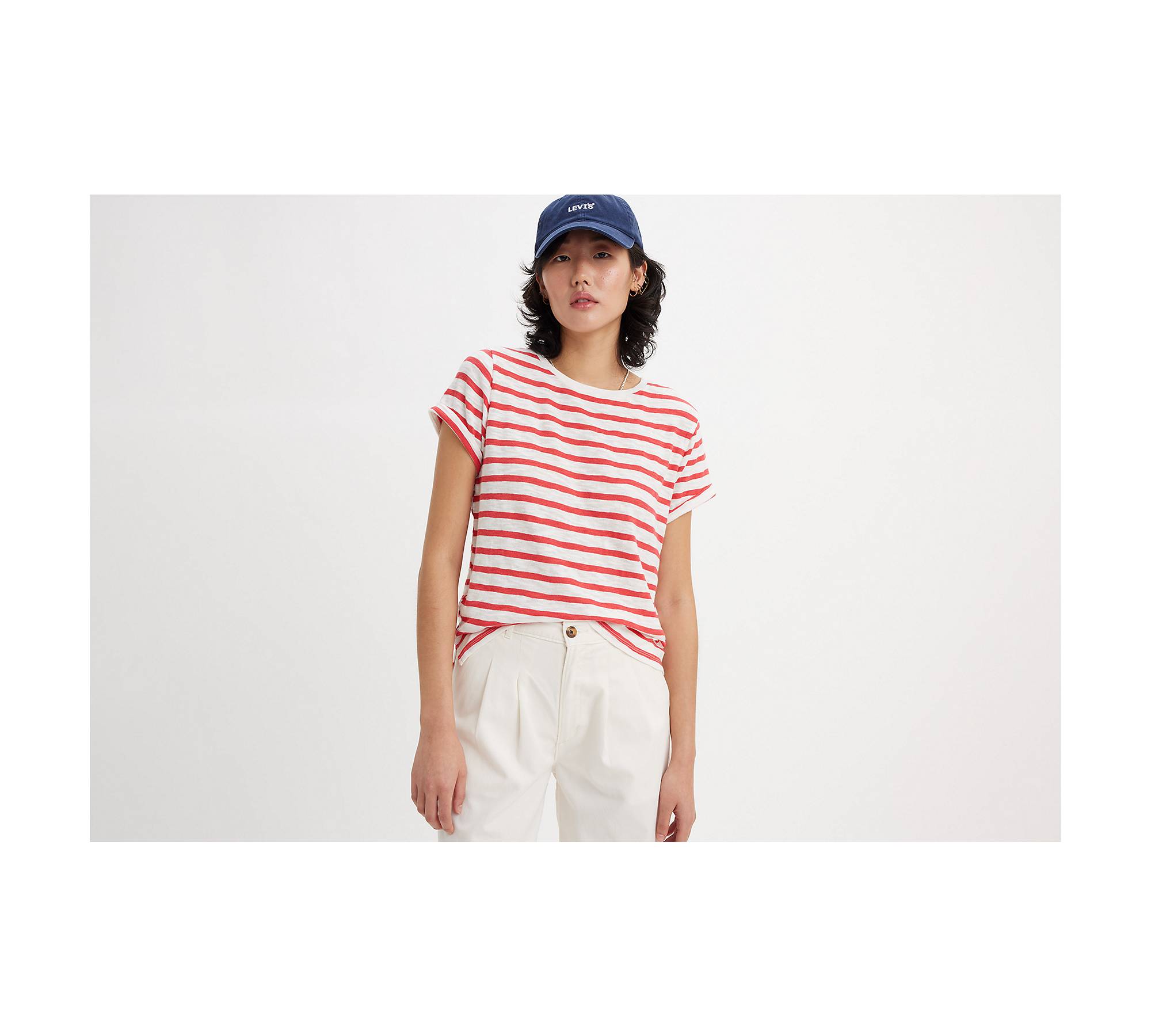 Striped Margot Short Sleeve T-Shirt 1