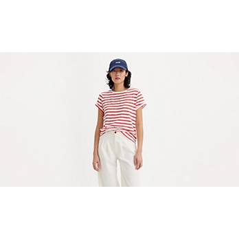 Striped Margot Short Sleeve T-Shirt 2