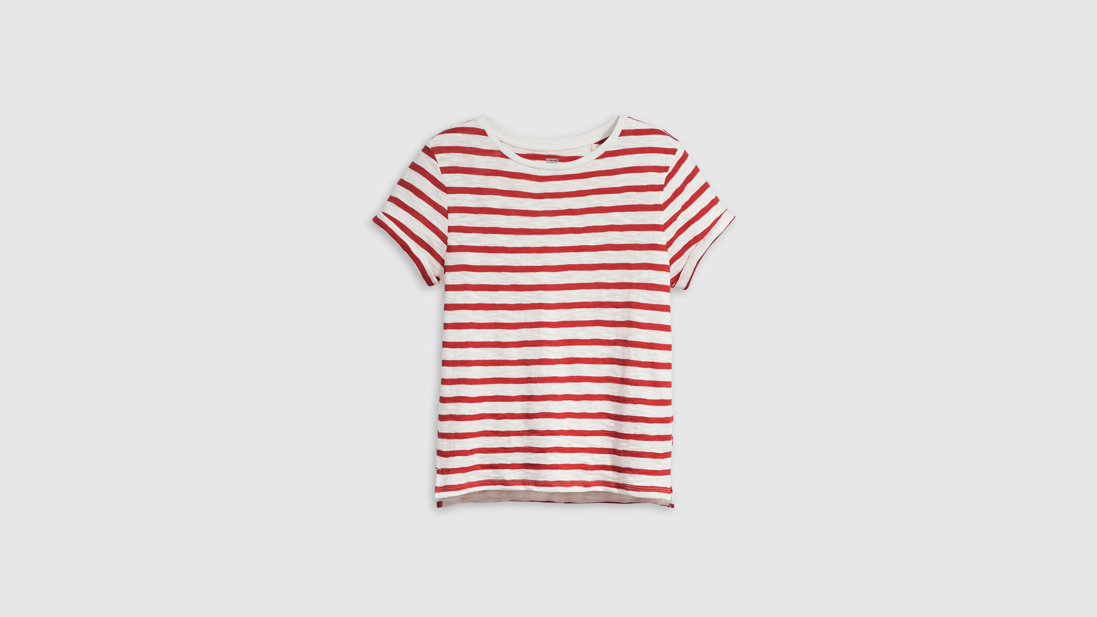 Levi's Margot Short Sleeve T-shirt In Captain Stripe