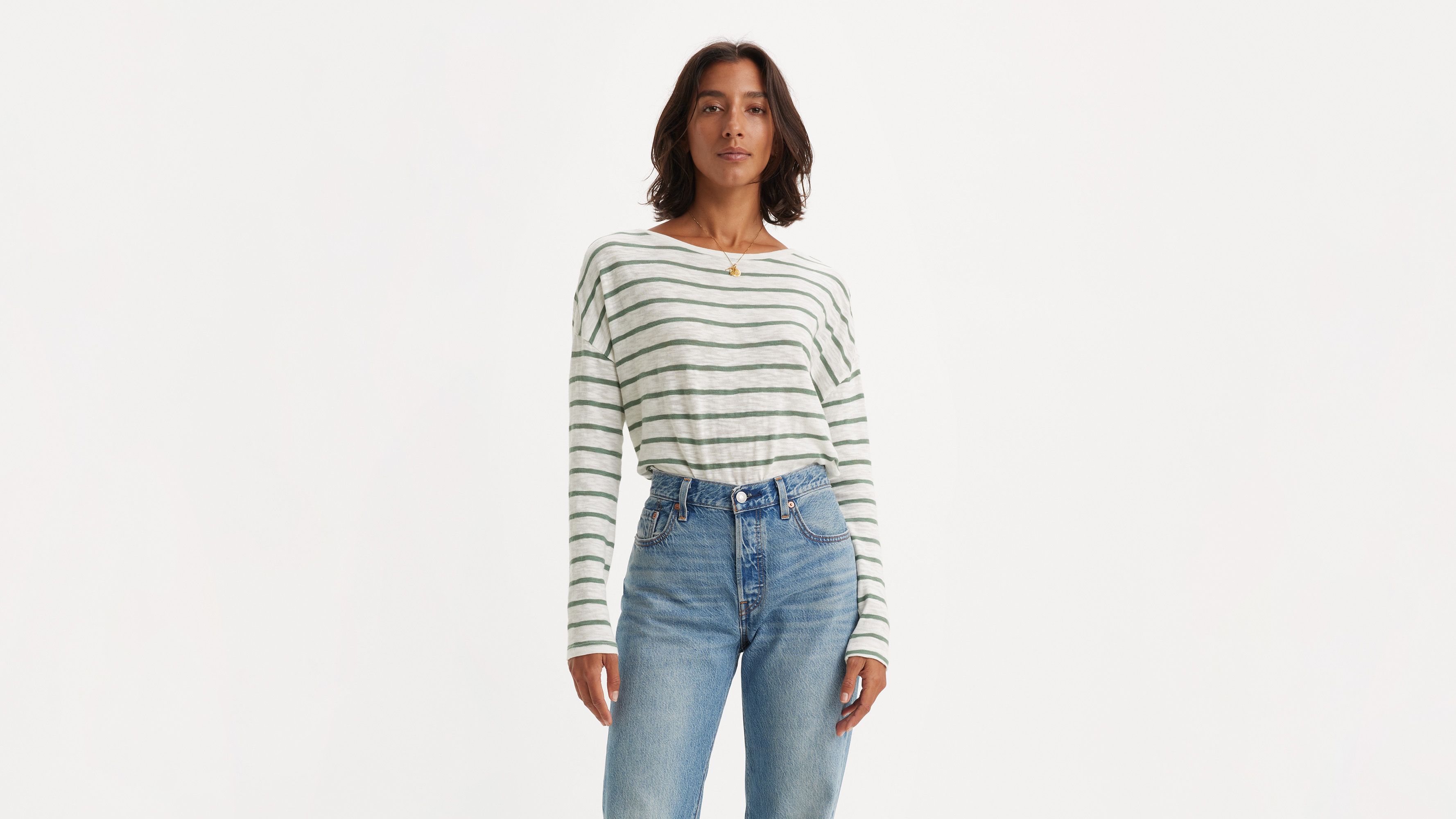 Striped Margot Long Sleeve T-Shirt