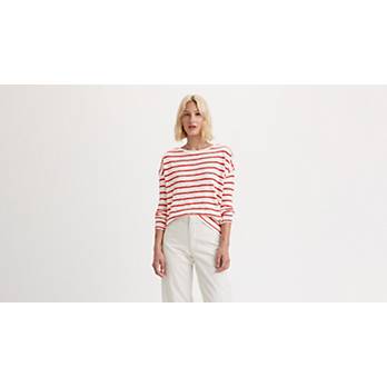 Striped Margot Long Sleeve T-Shirt 2