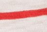 Saint Stripe Script Red - Rosso - T-shirt Margot a manica lunga
