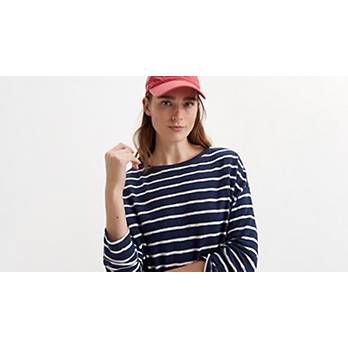 Striped Margot Long Sleeve T-Shirt 4