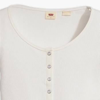 Dry Goods Waffle Button-Up Top 6