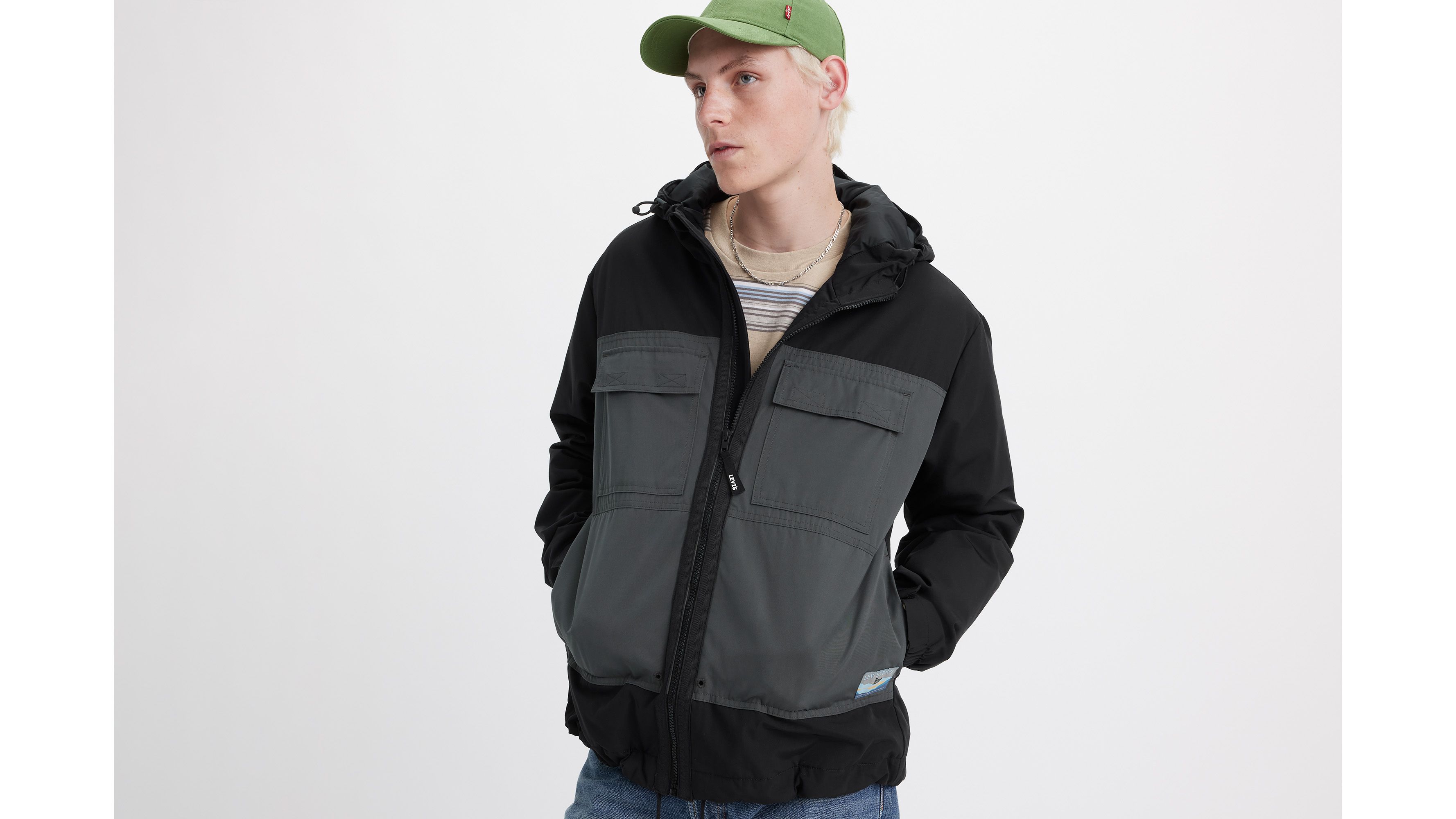 Tamalpais Hooded Jacket - Black | Levi's® US