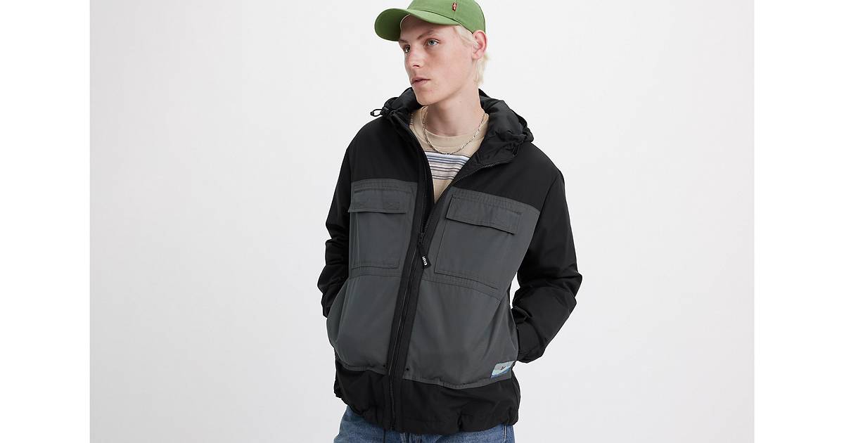Tamalpais Hooded Jacket - Black | Levi's® US
