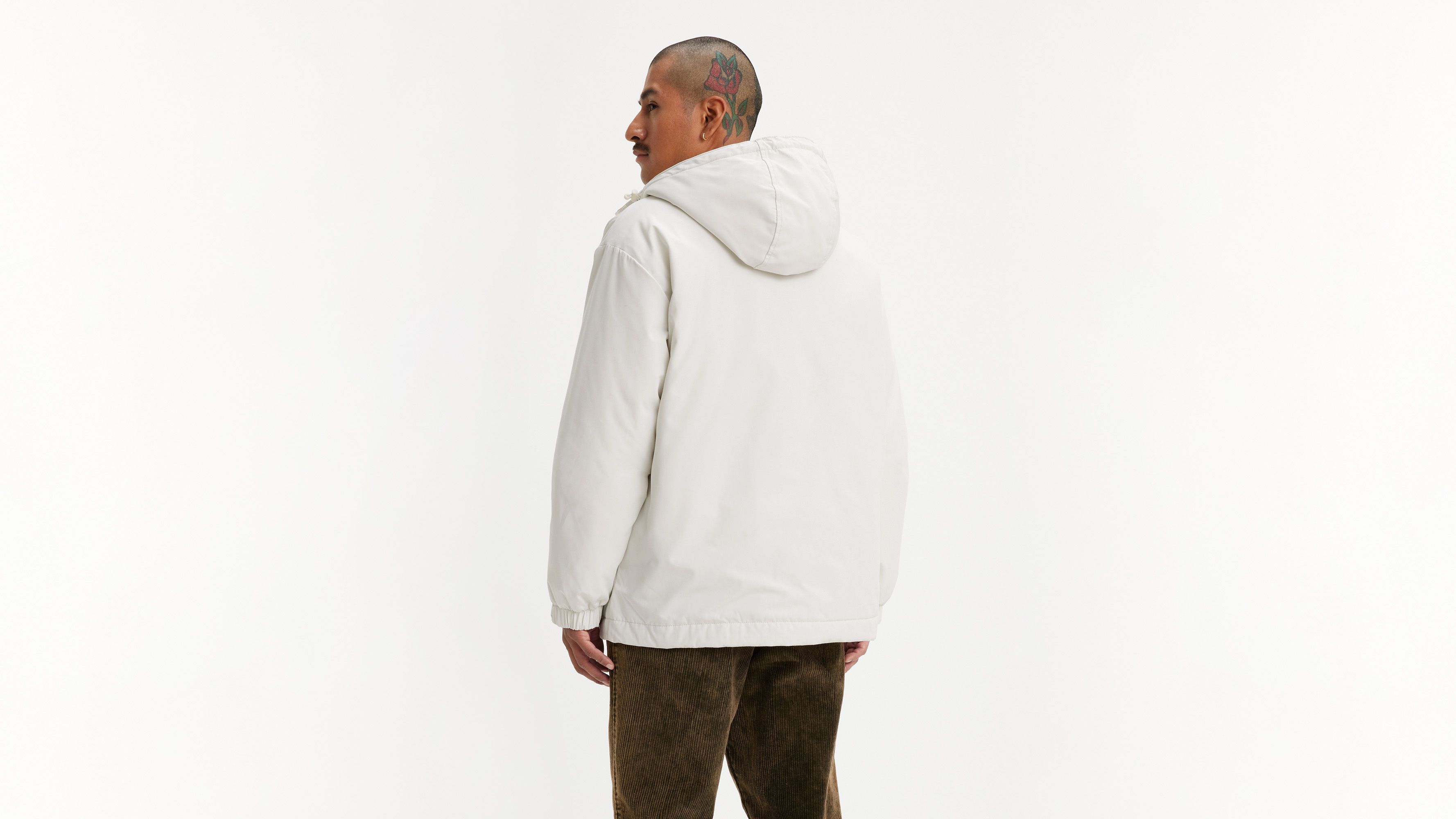 Tamalpais Hooded Jacket - White | Levi's® US