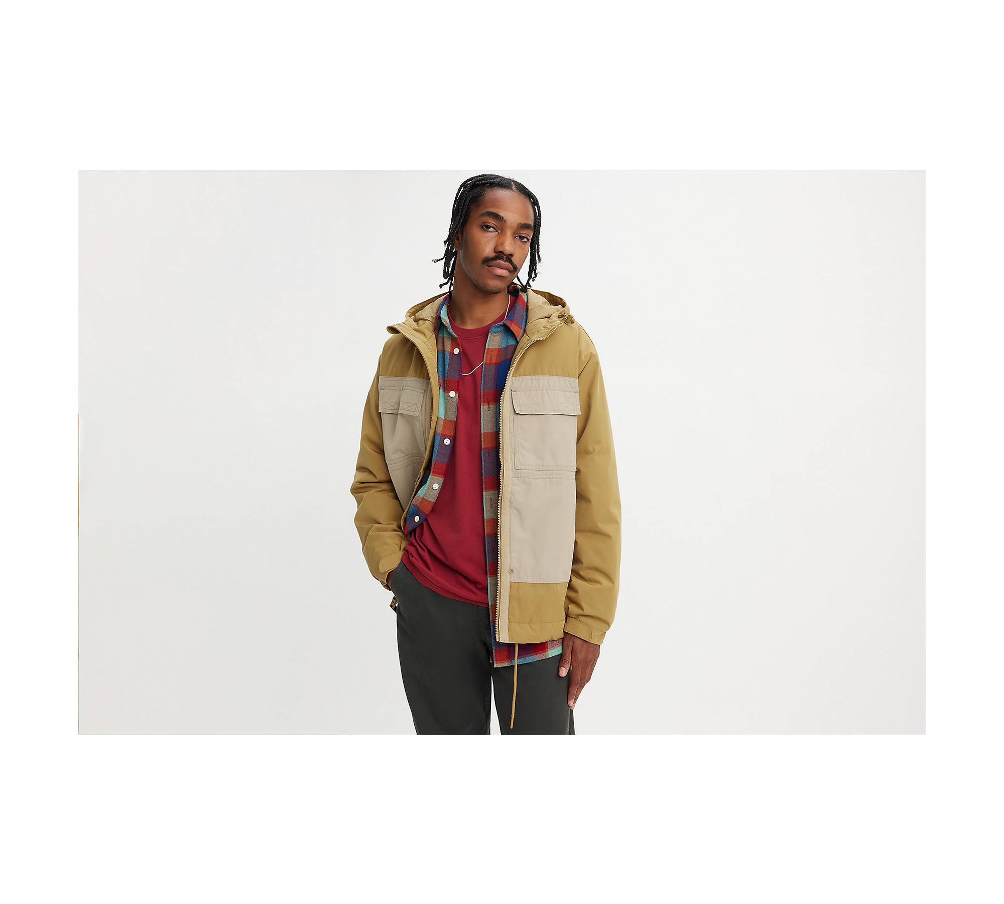 Tamalpais Hooded Jacket - Brown | Levi's® CA