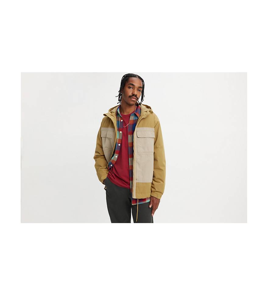 Tamalpais Hooded Jacket - Brown | Levi's® US