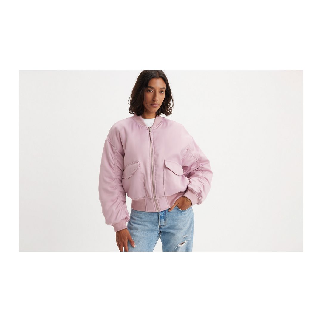 Levi's Andy Techy Jacket In Purple