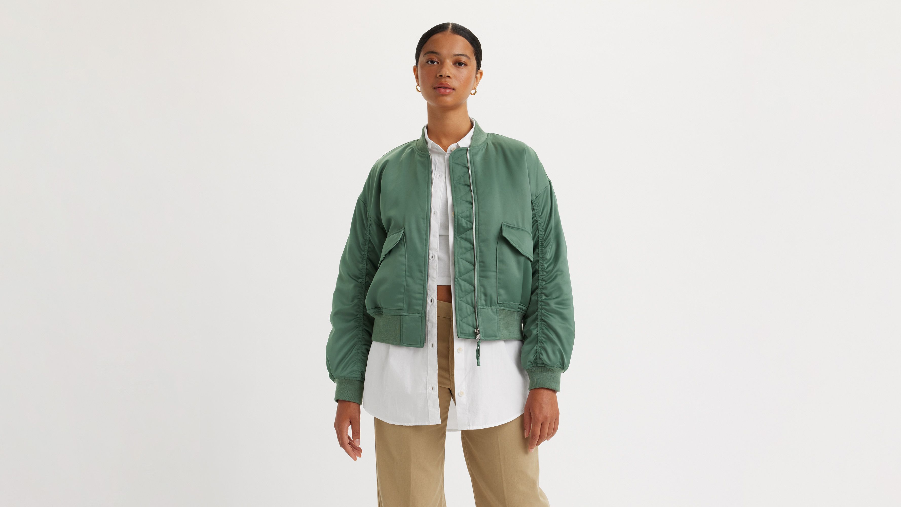 Andy Tech Jacket - Green | Levi's® CY