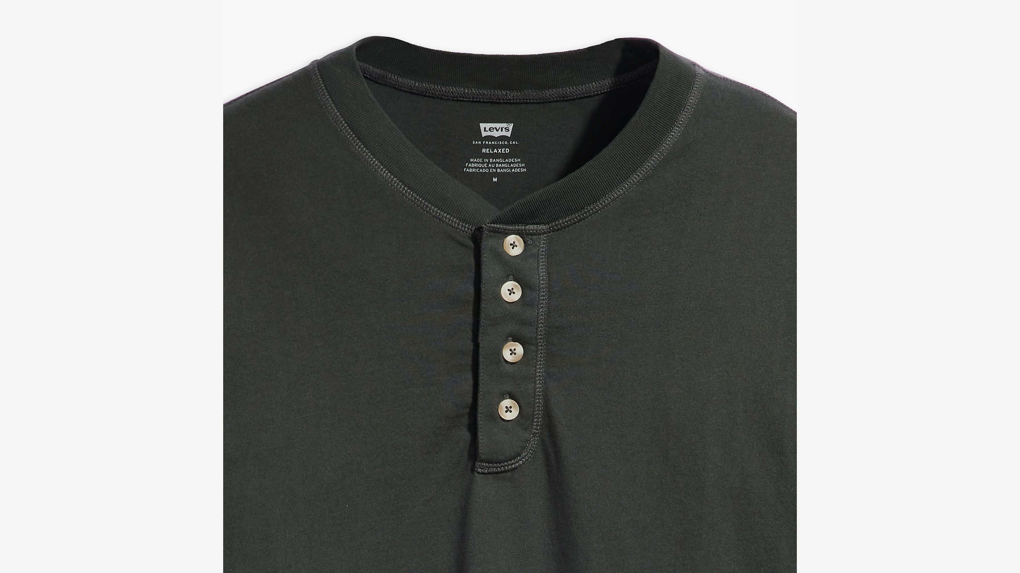 Four-Button Henley