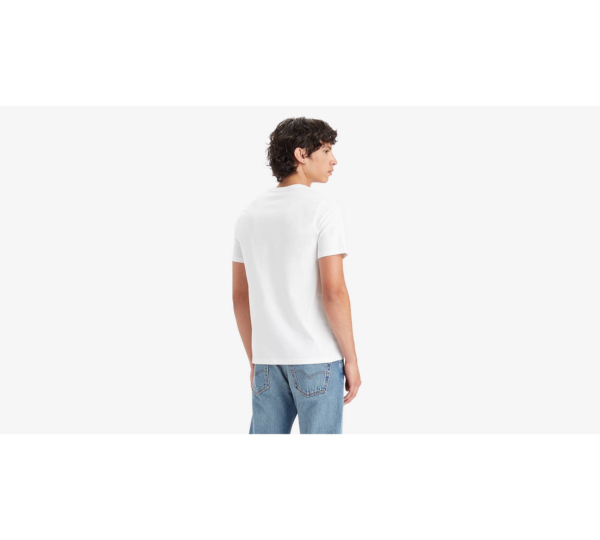 T-shirt homme Housemark Original Levi's® blanc col v