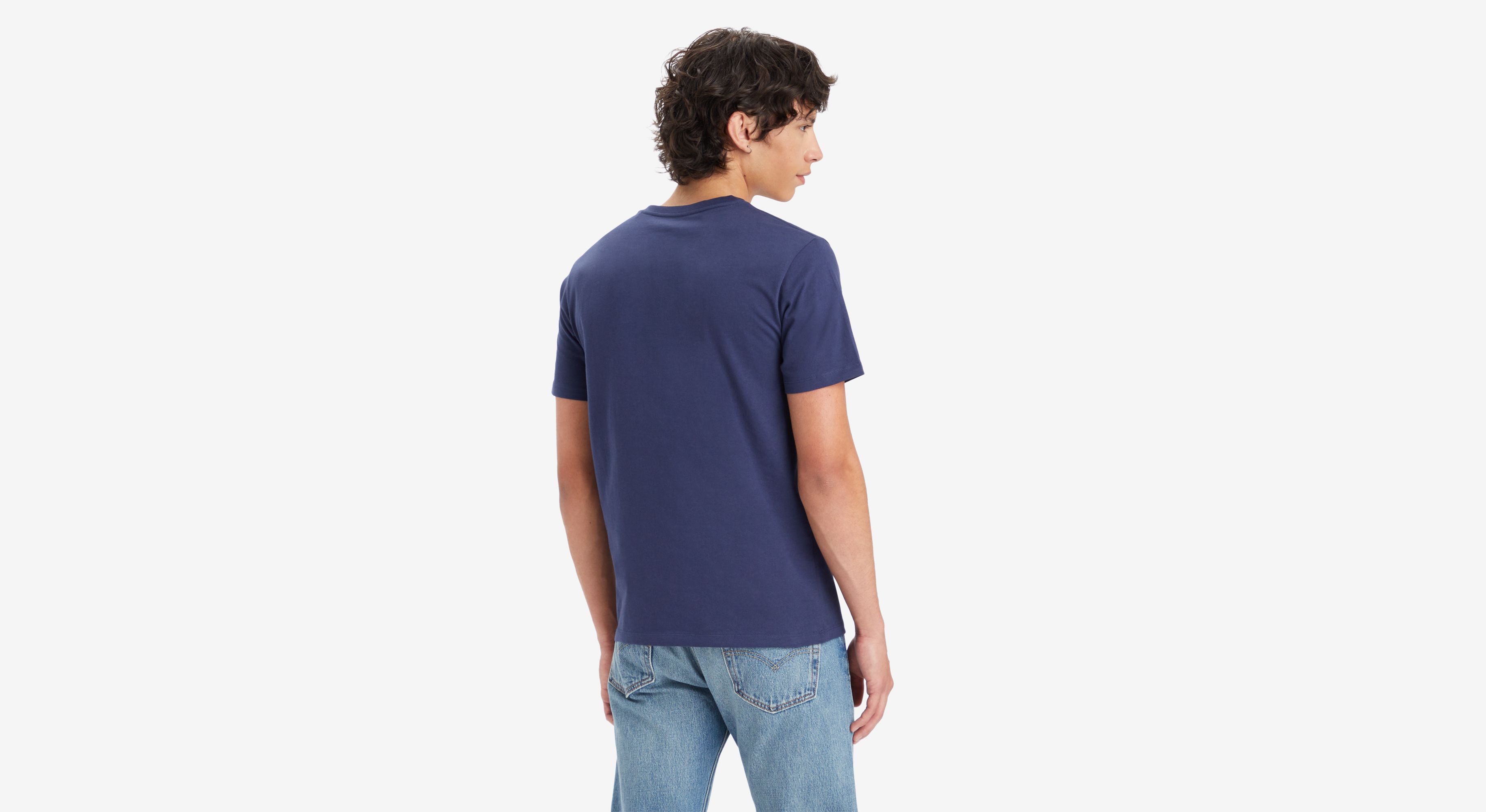 T-shirt classica Housemark con scollo a V 2