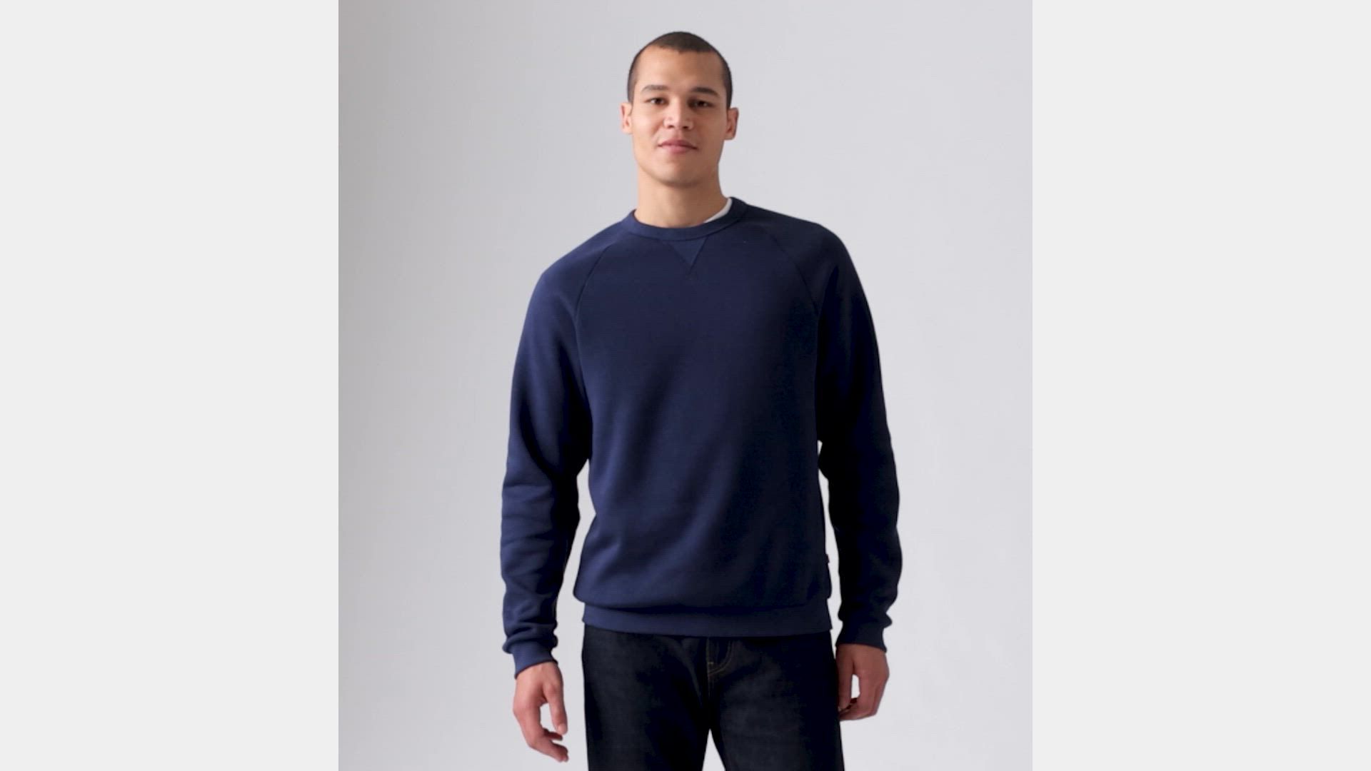 Red Tab™ Crewneck Sweatshirt - Blue | Levi's® US Red Tab™ Crewneck Sweatshirt - Blue | Levi's® US