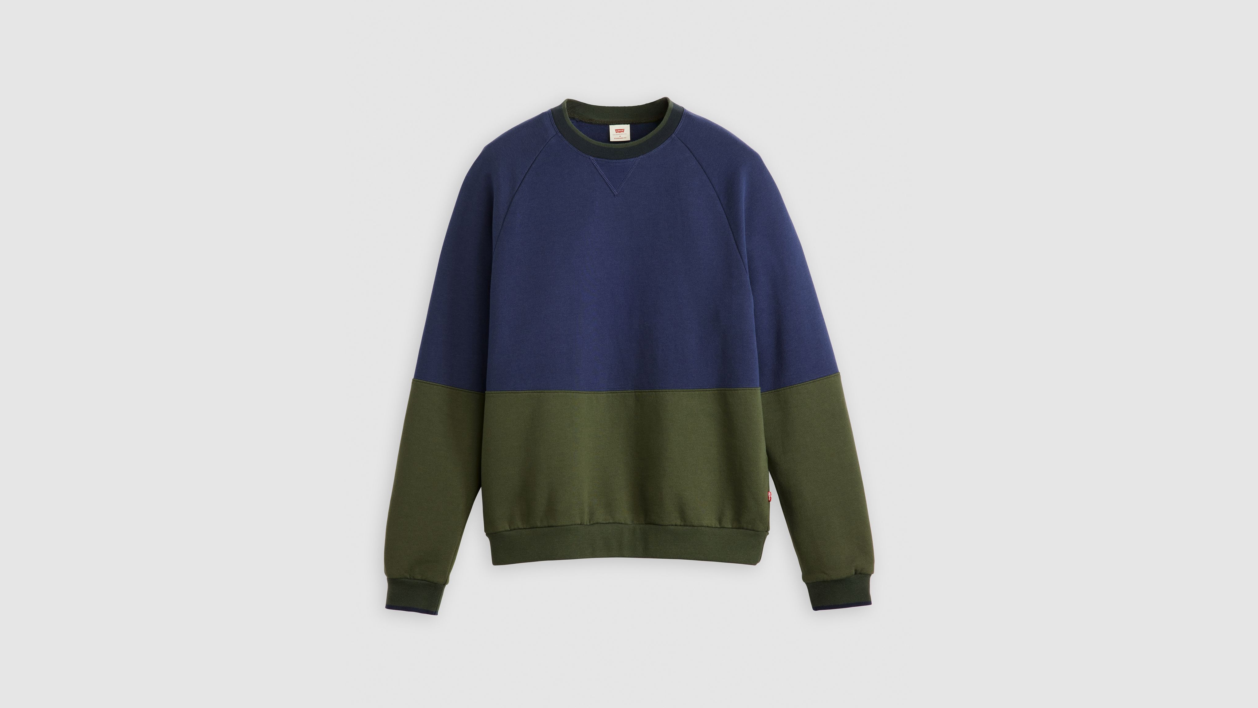 Levi's Red Tab Crewneck Sweatshirt In Blue