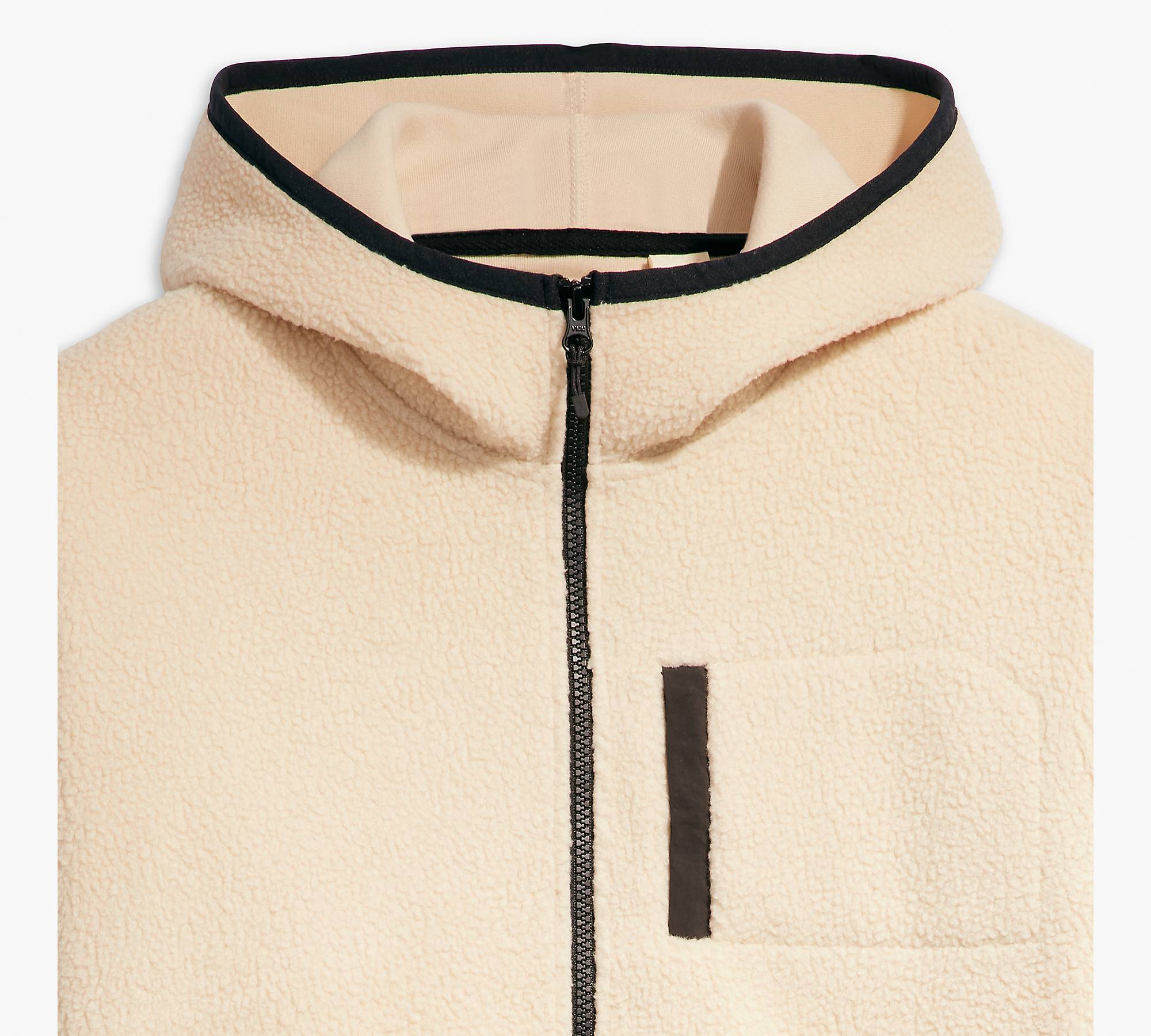 Pop Hoodie Sherpa Sweatshirt - White | Levi's® US