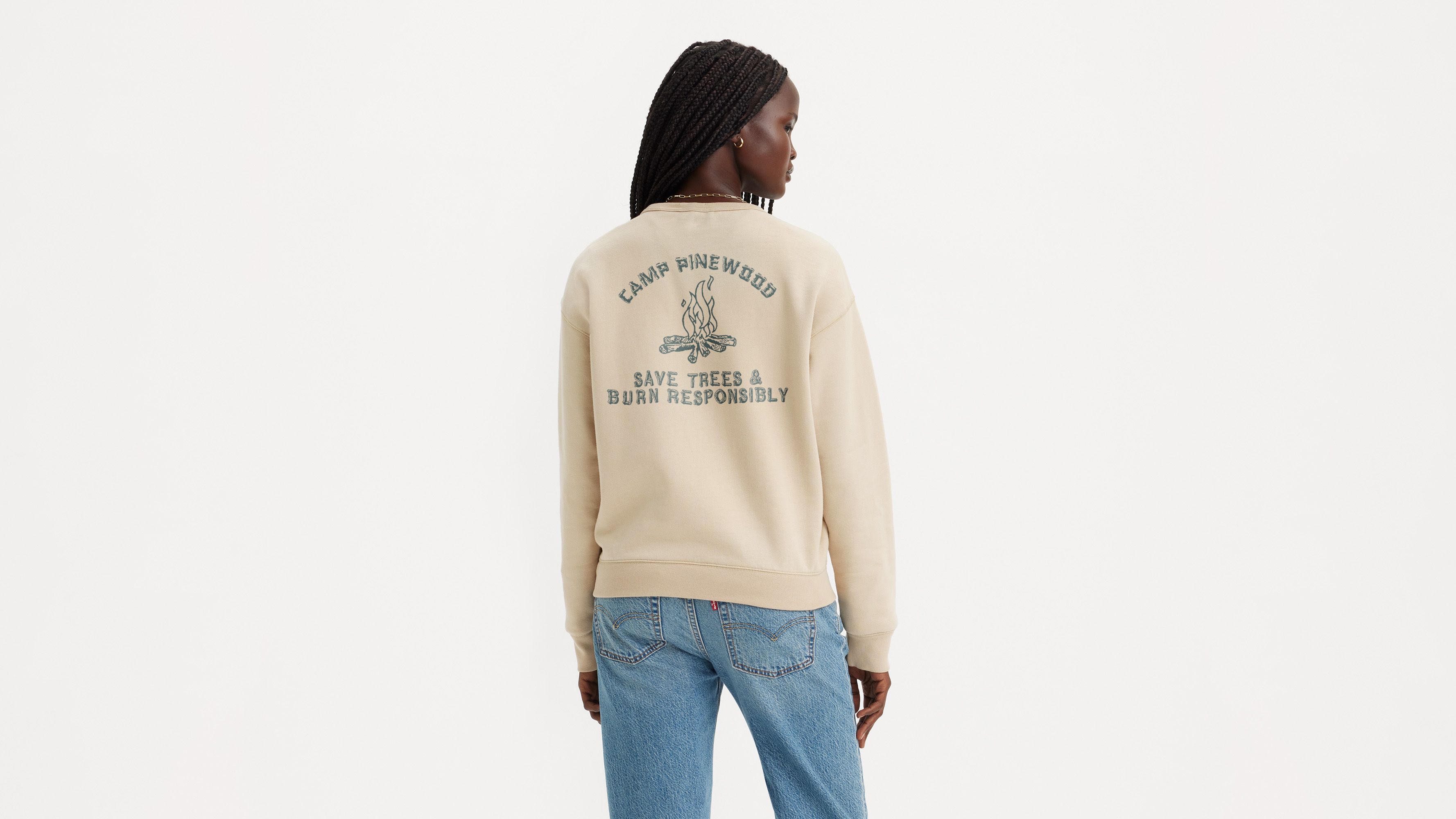 Graphic Signature Crewneck Sweatshirt 3