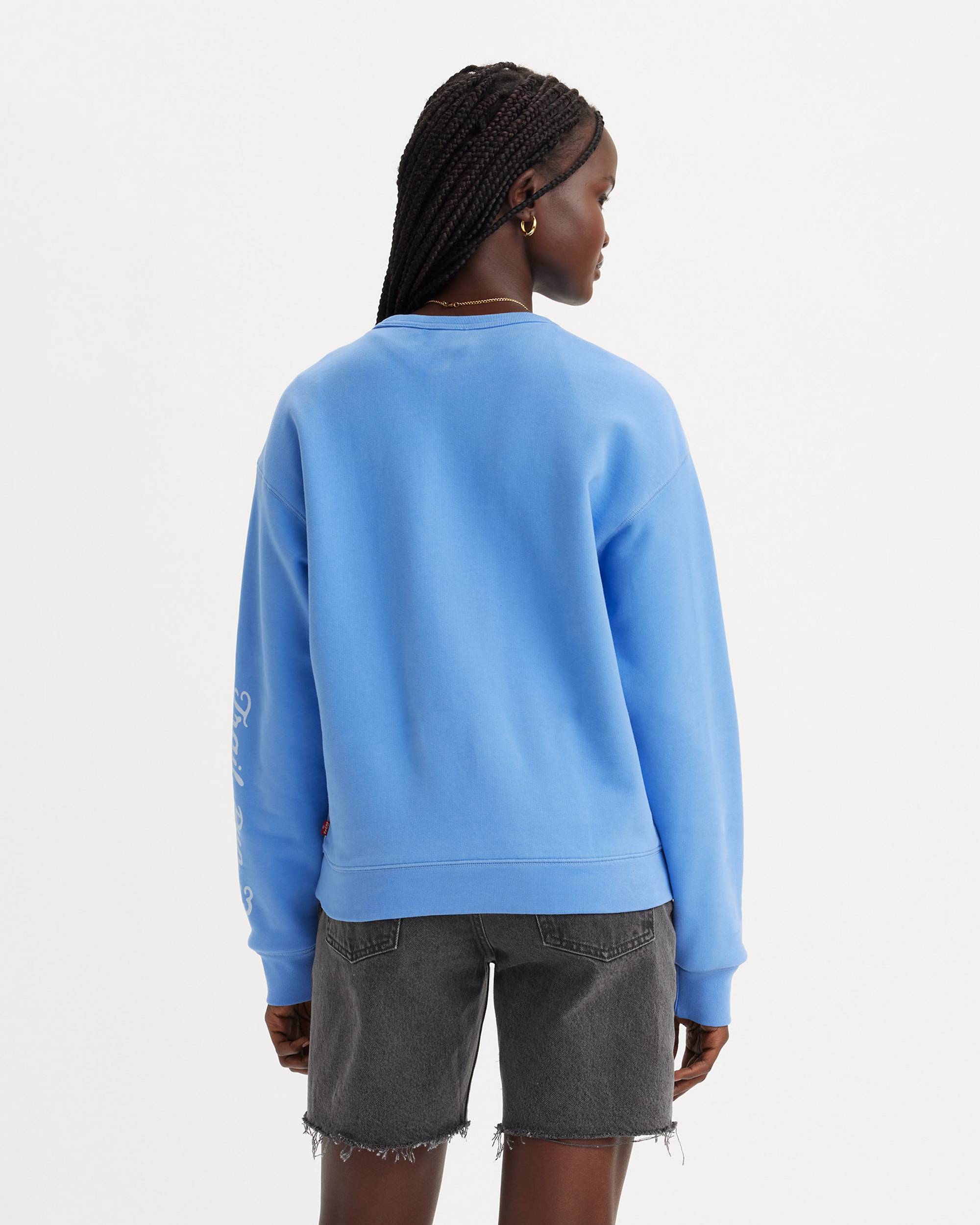 Graphic Signature Crewneck Sweatshirt - Blue | Levi's® US Graphic Signature Crewneck Sweatshirt - Blue | Levi's® US