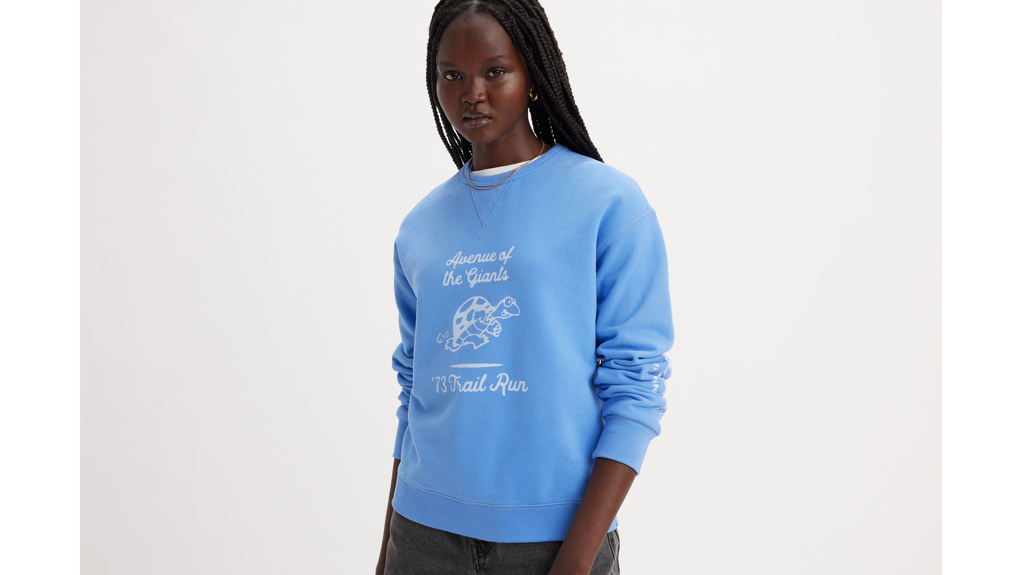 Graphic Signature Crewneck Sweatshirt