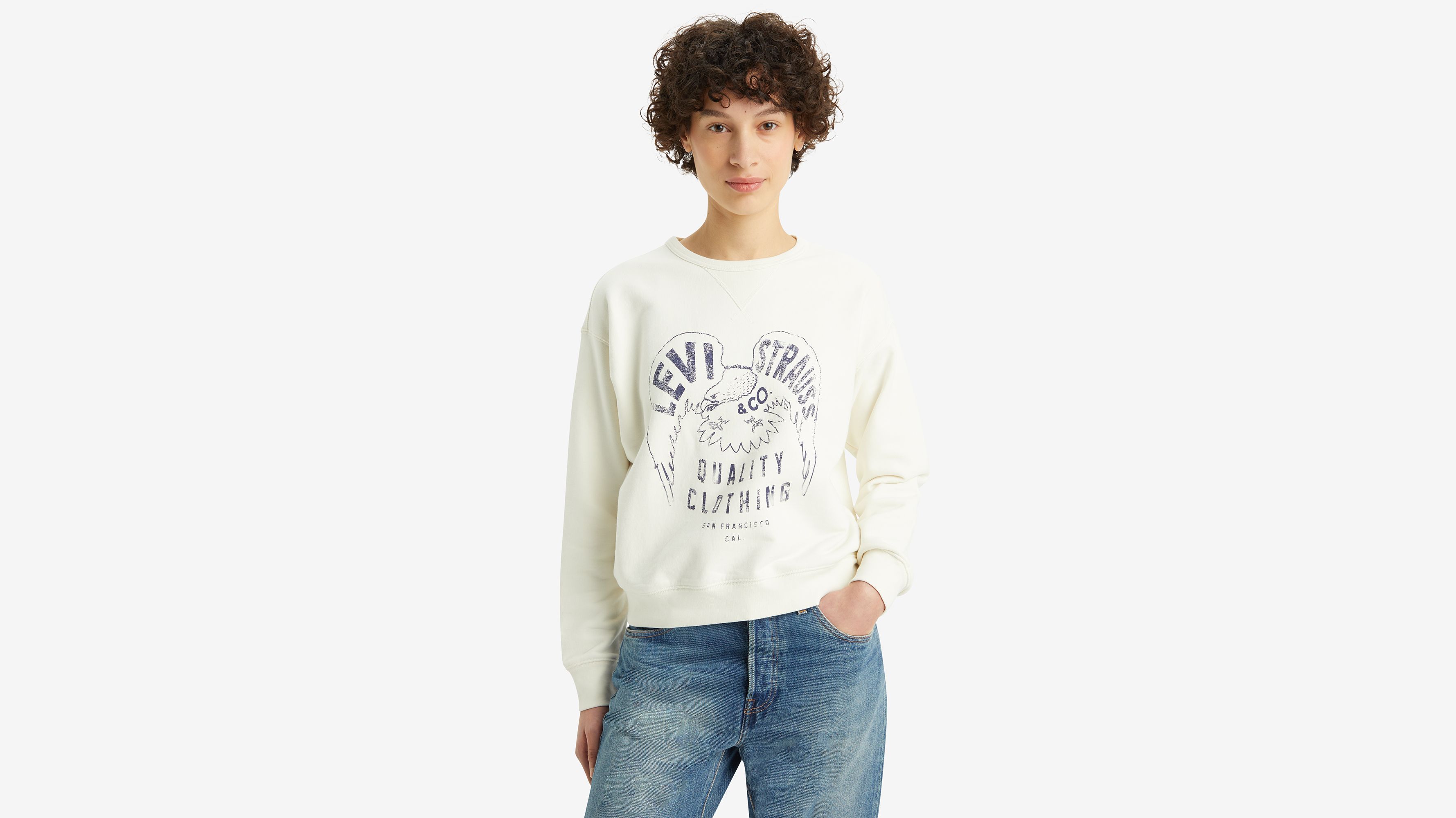 Graphic Signature Crewneck Sweatshirt