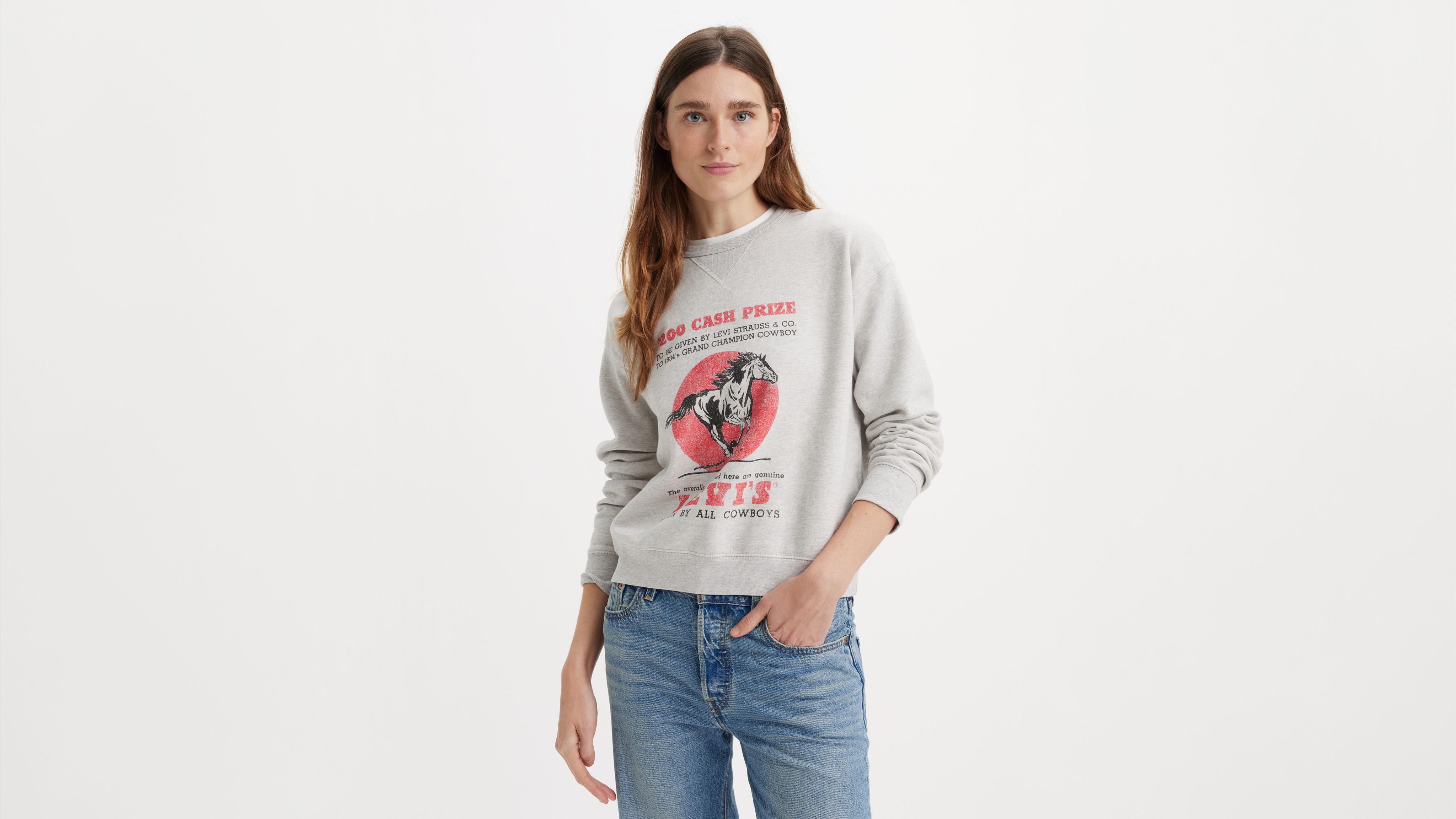 Graphic Signature Crewneck Sweatshirt