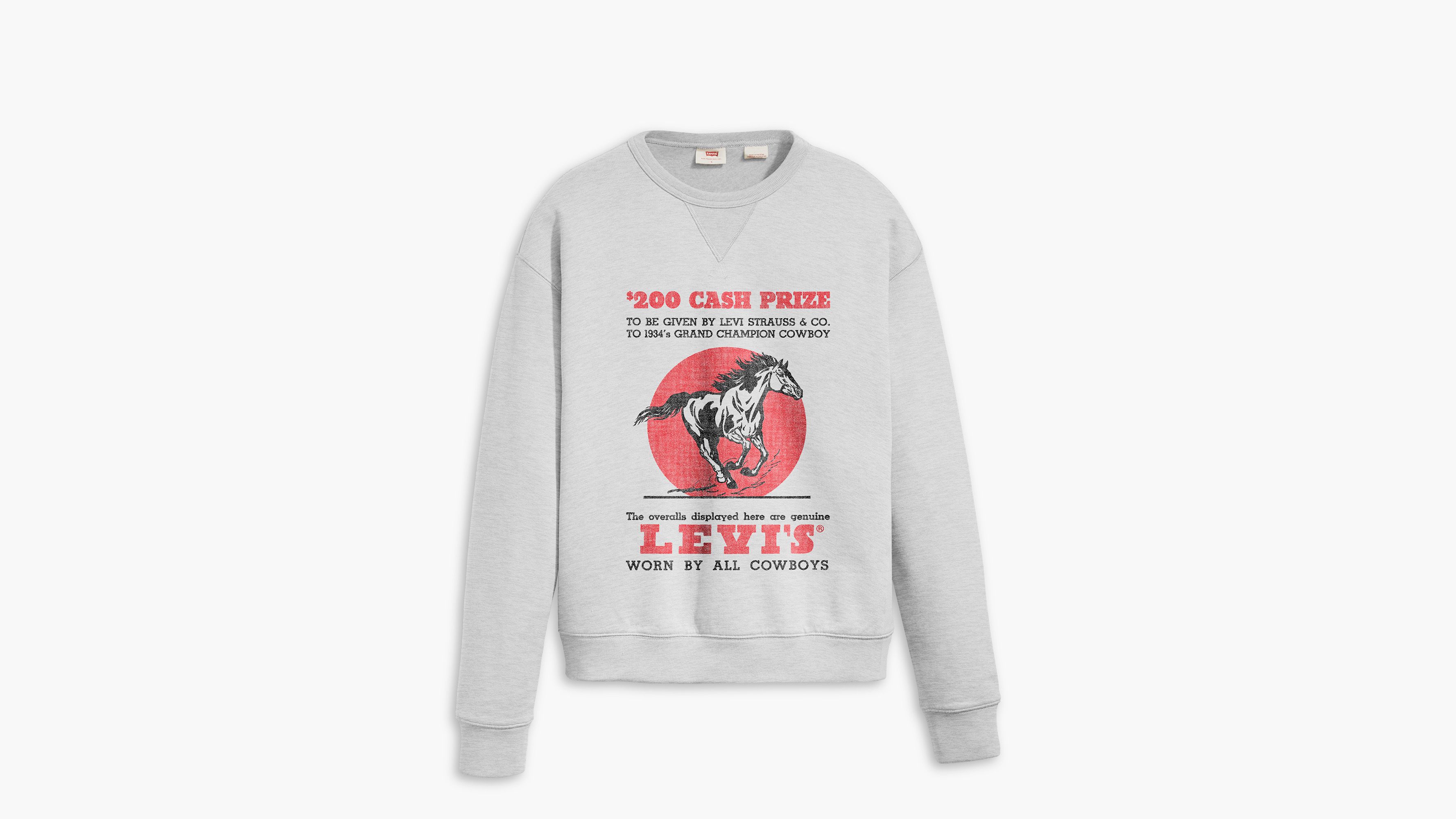 トップス OVAL LOGO CREWNECK / GRY sizeL Navy Crew Neck Logo Sweatshirt