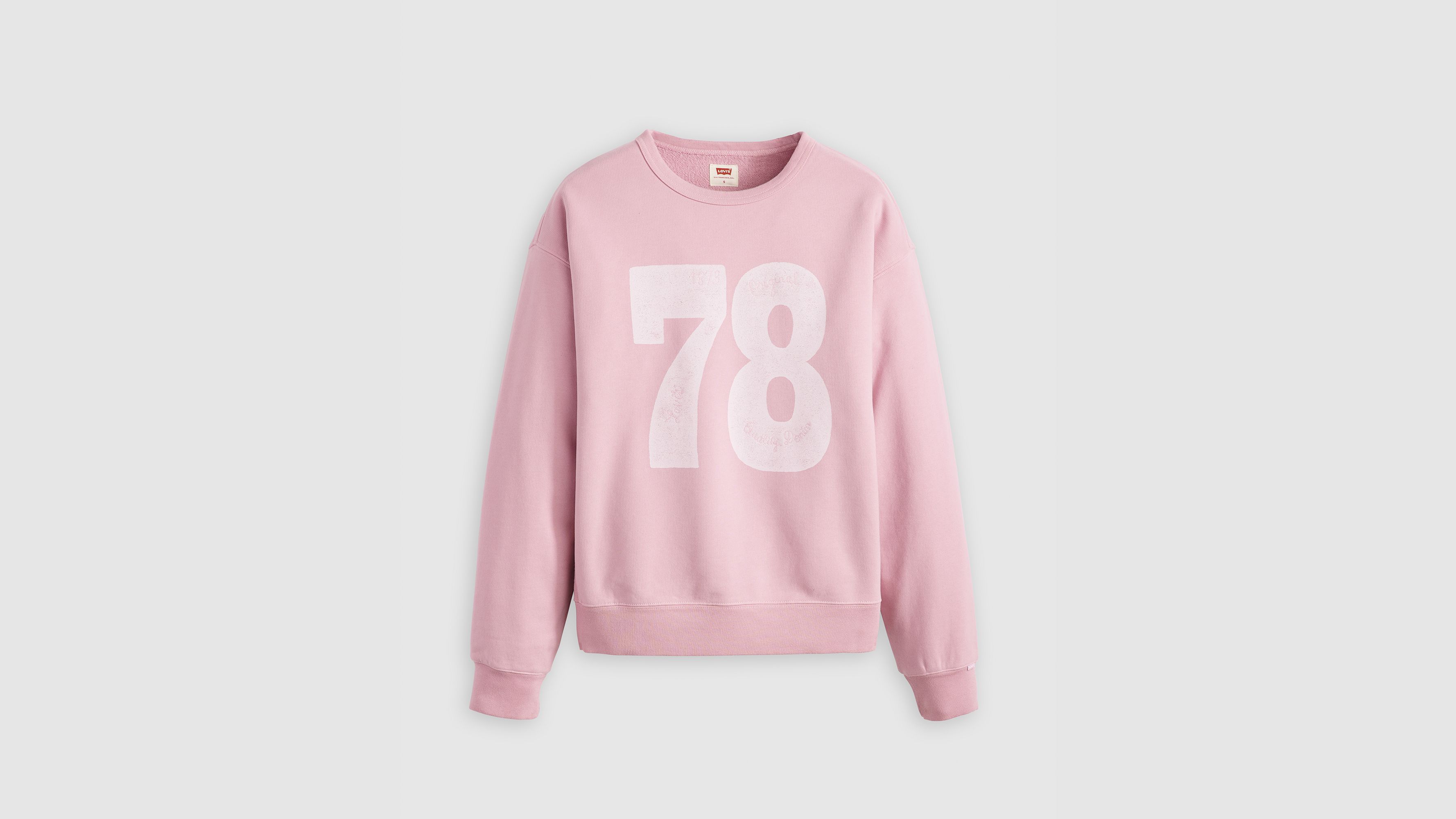 Graphic Heritage Crewneck Sweatshirt - Pink | Levi's® US