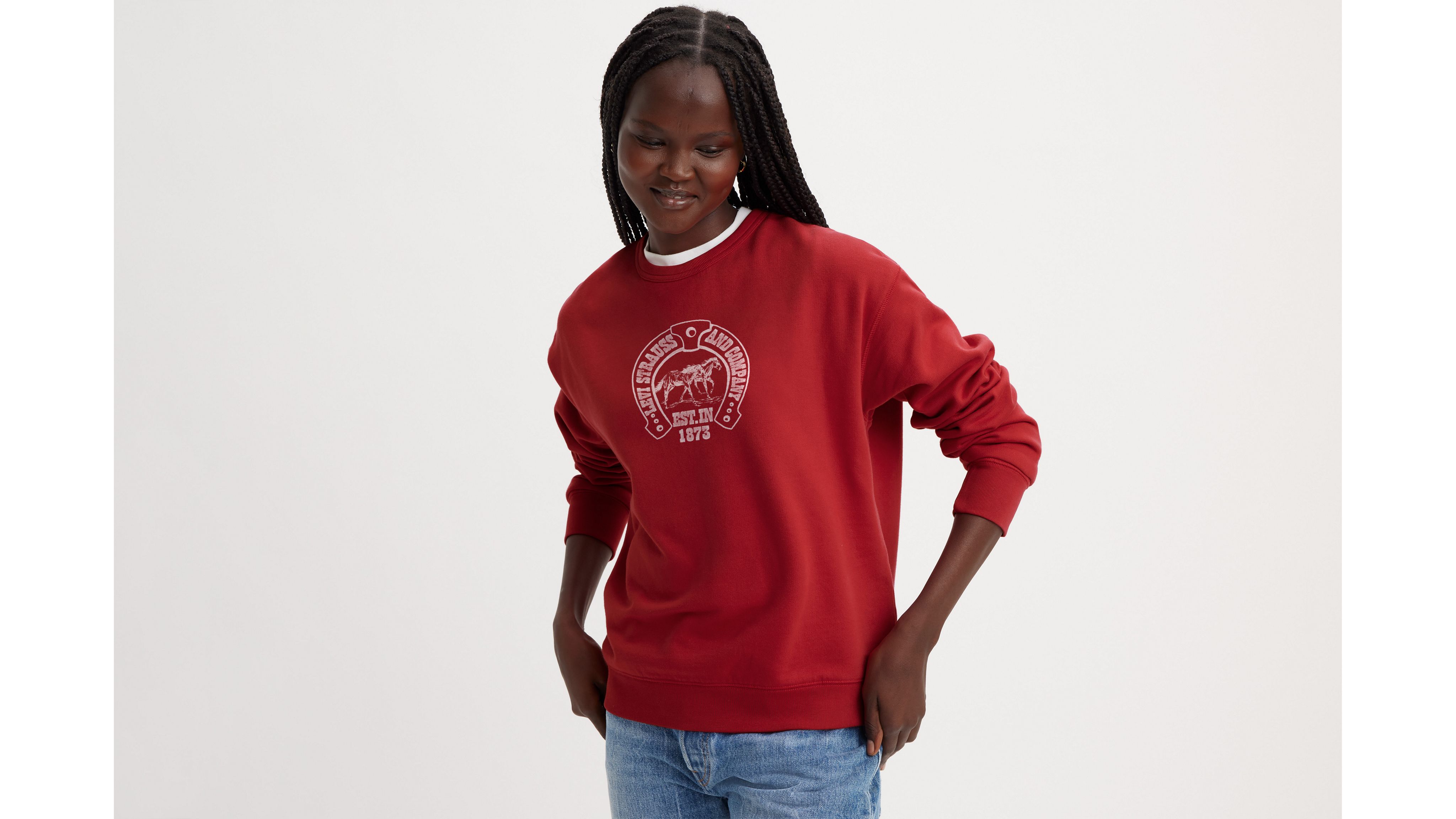 HERILL / Ramie High gauge crew neck – carol ONLINE STORE