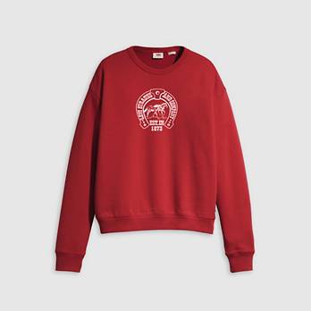 Graphic Heritage Crewneck Sweatshirt - Red | Levi's® US Graphic Heritage Crewneck Sweatshirt - Red | Levi's® US