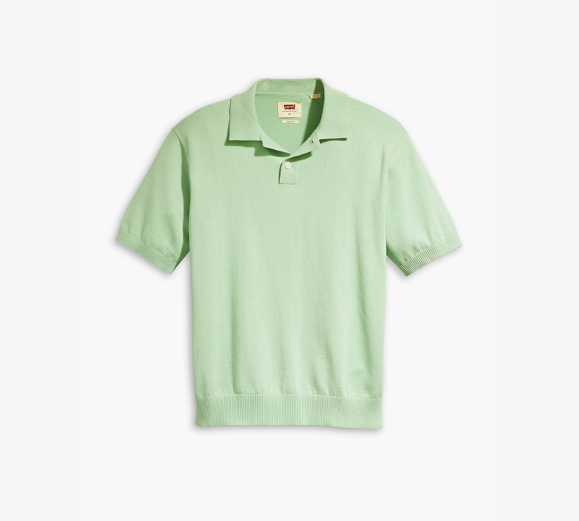 Sweater Knit Polo Shirt - Green | Levi's® US