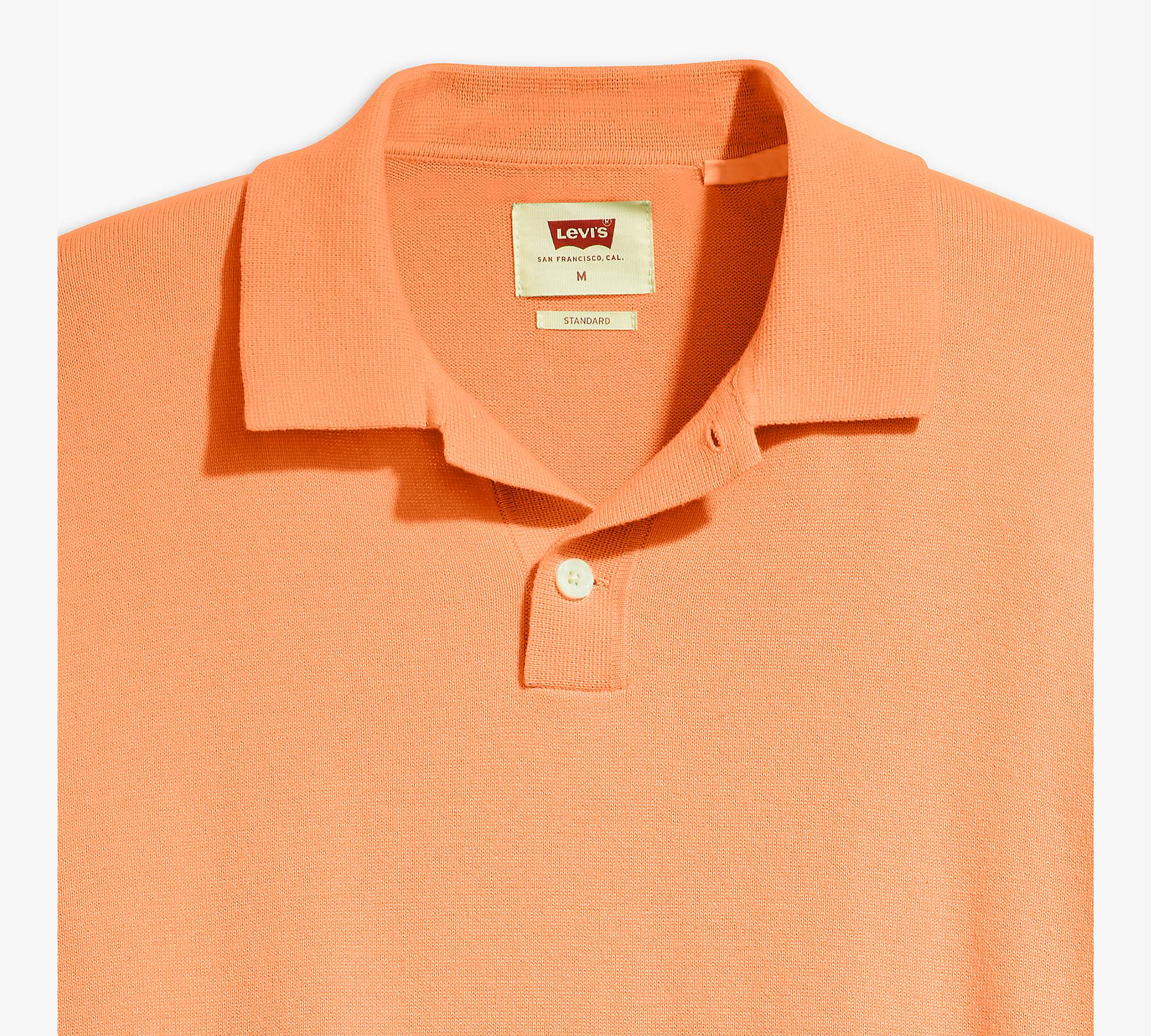 Sweater Knit Polo - Orange | Levi's® GR