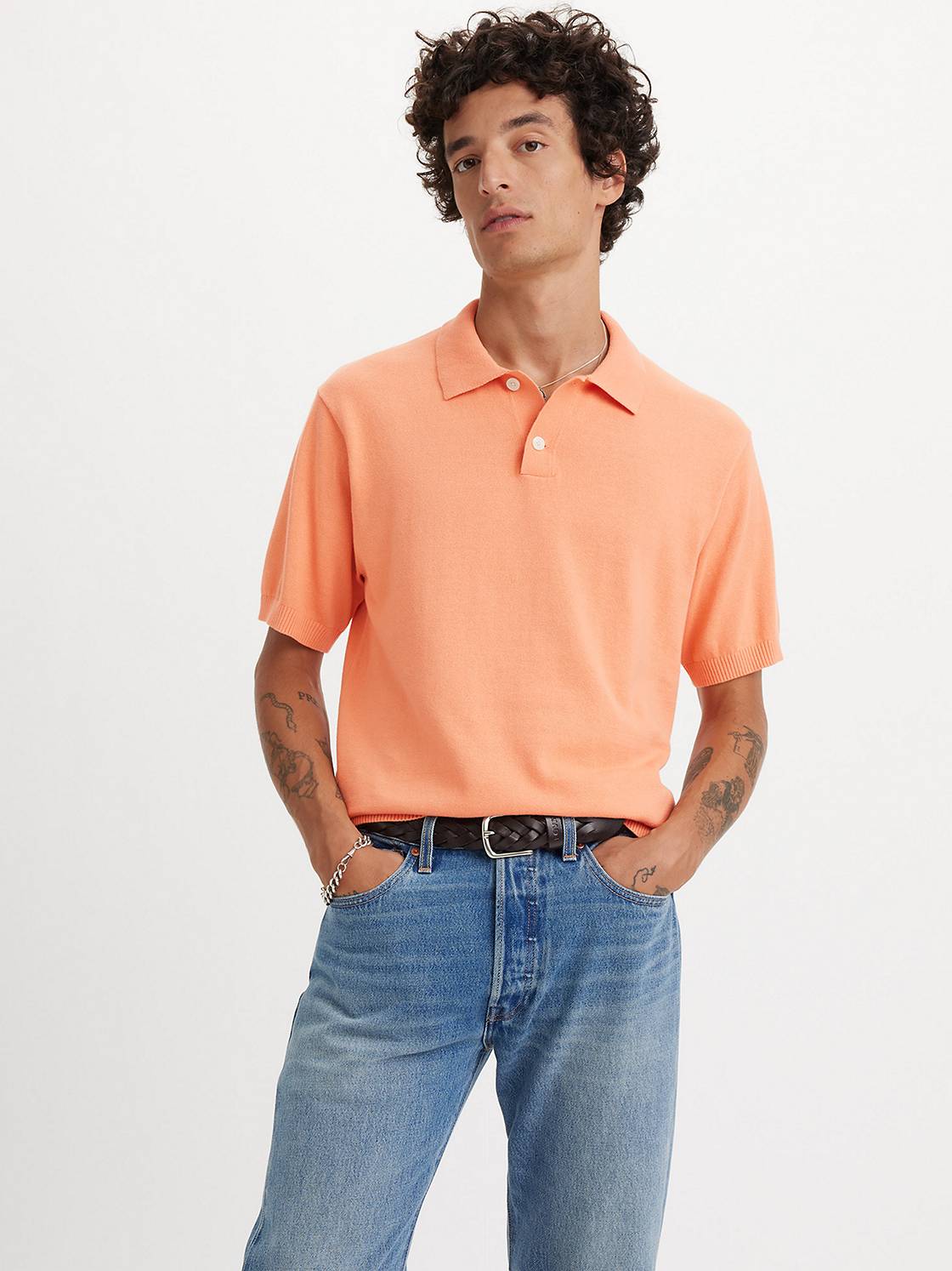 Men's Orange Shirts | Levi's® US
