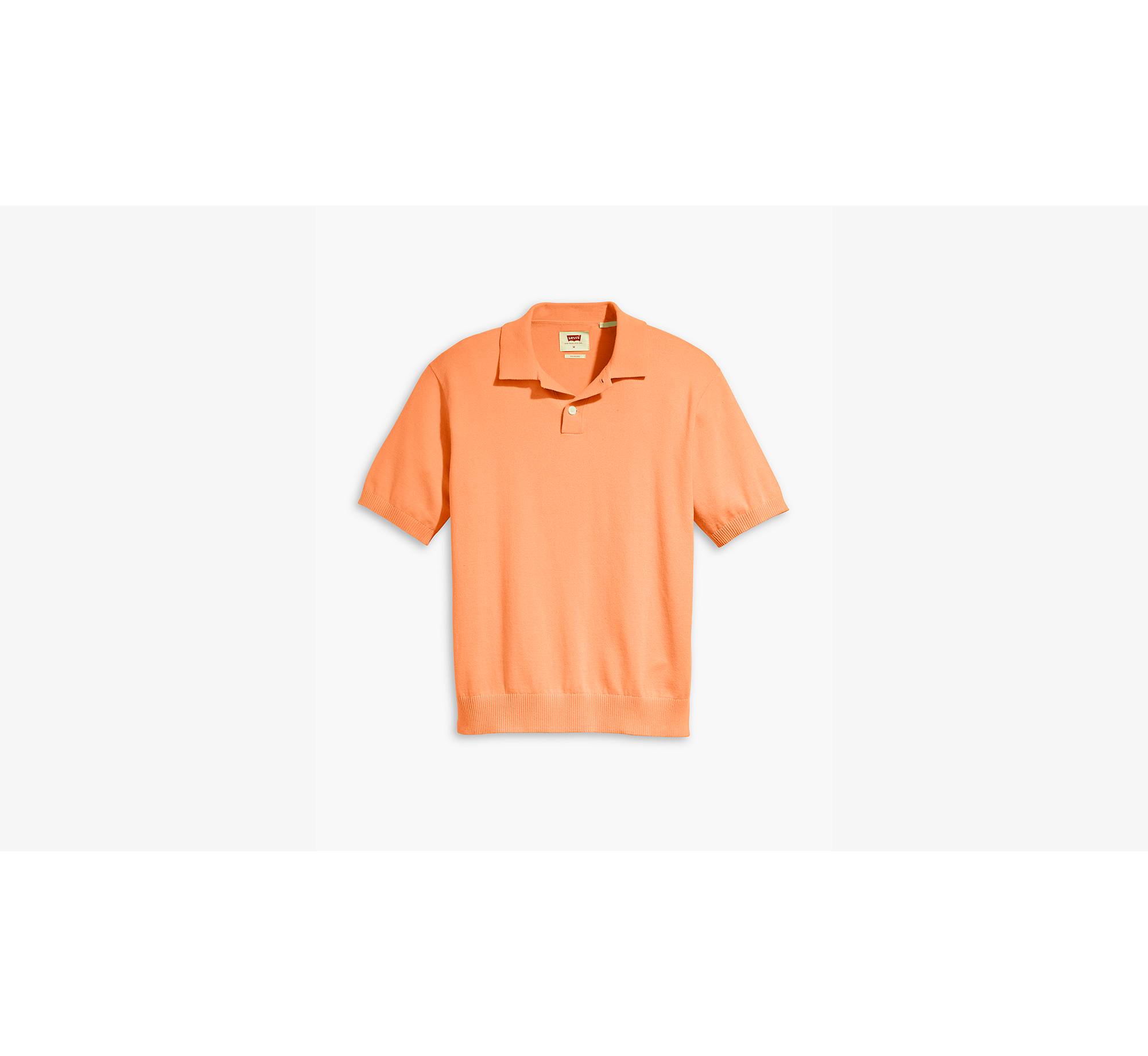 Sweater Knit Polo - Orange | Levi's® GB