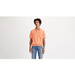 Pull-over col polo maille fine 2