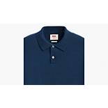 Pull-over col polo maille fine 6
