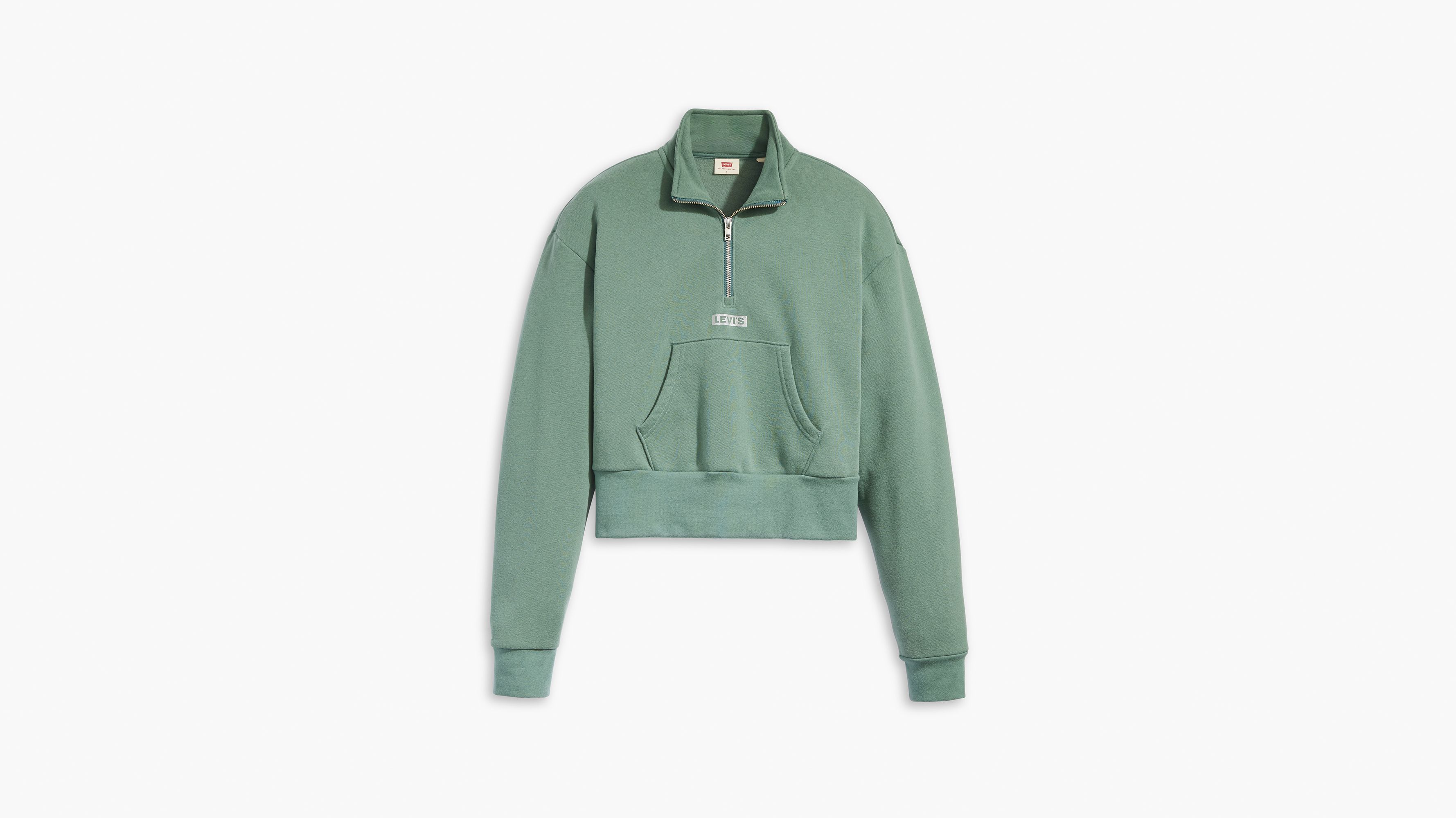 Graphic Sara Quarter-Zip Sweatshirt