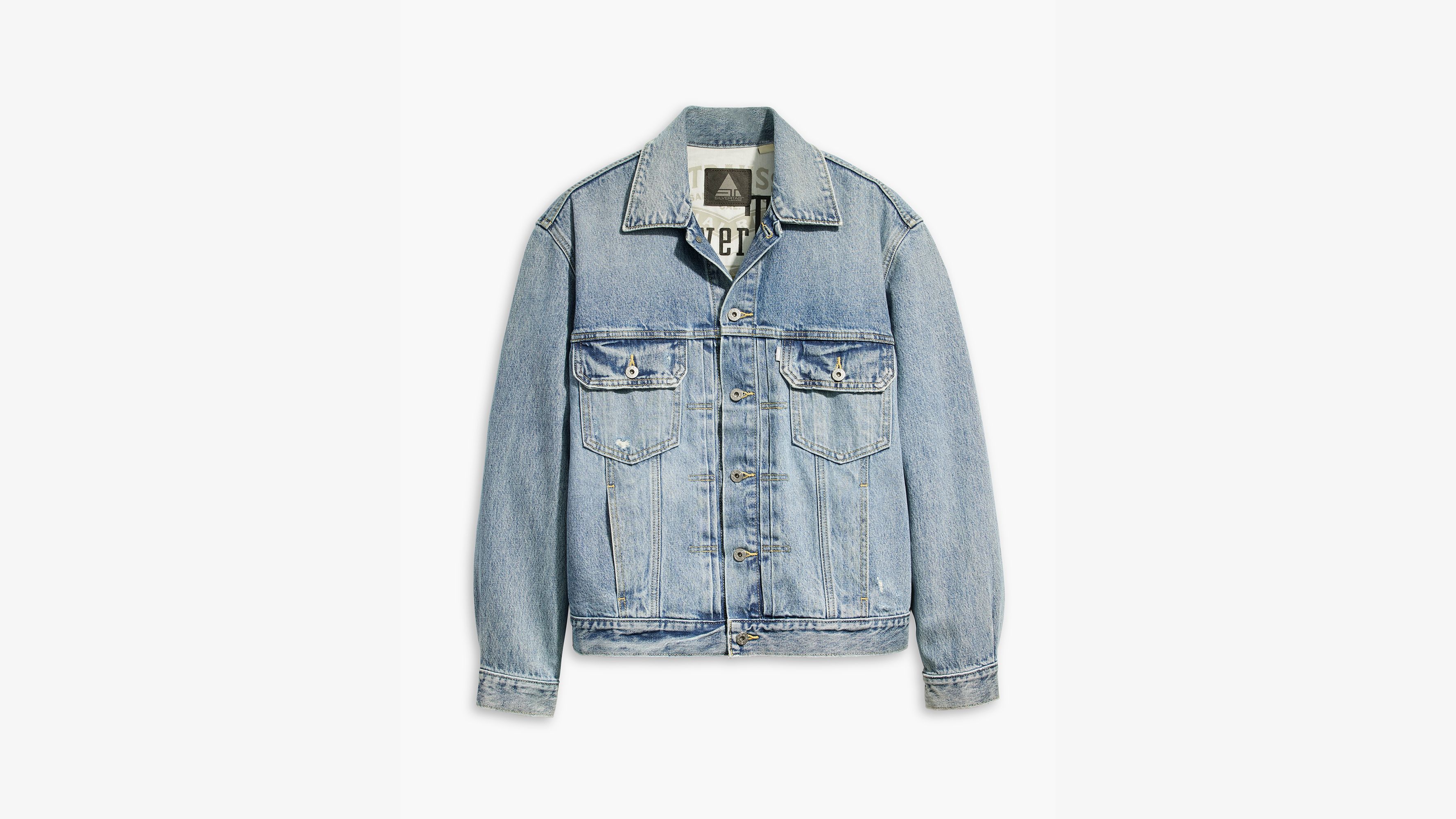 Levis silver 2025 jacket