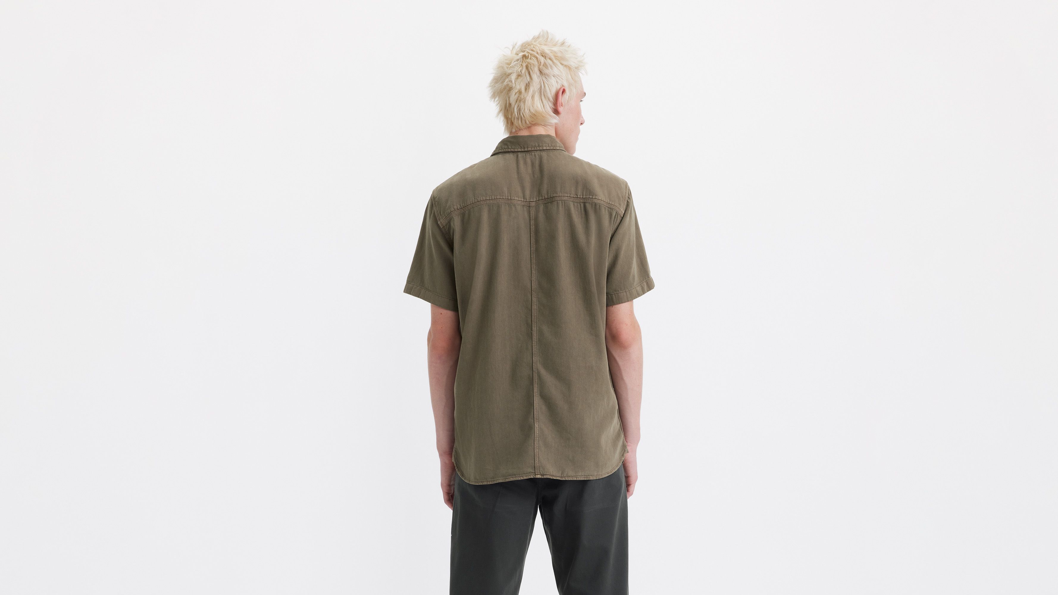 Short Sleeve Auburn Worker Shirt 3