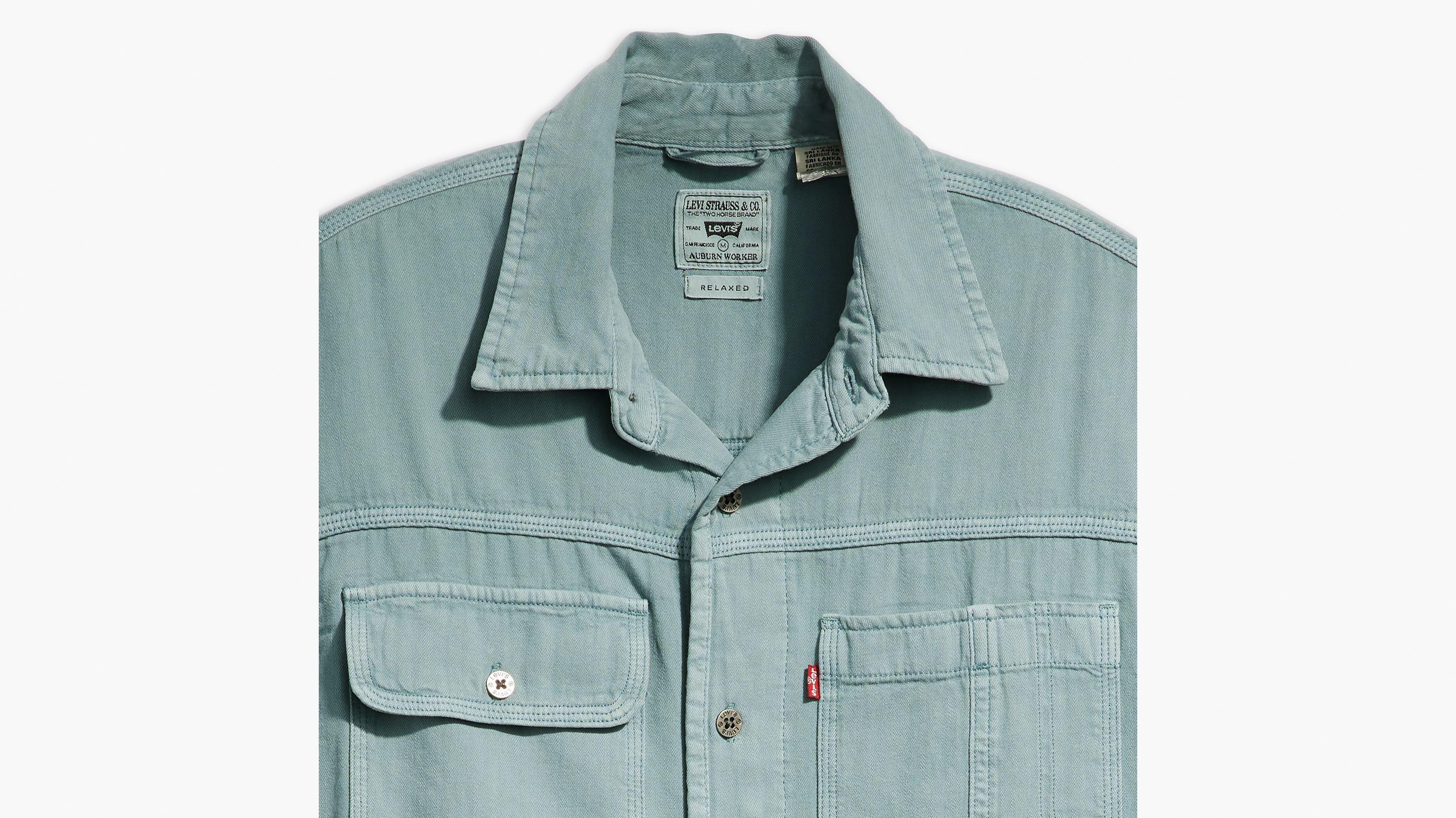 Short Sleeve Auburn Worker Shirt 7