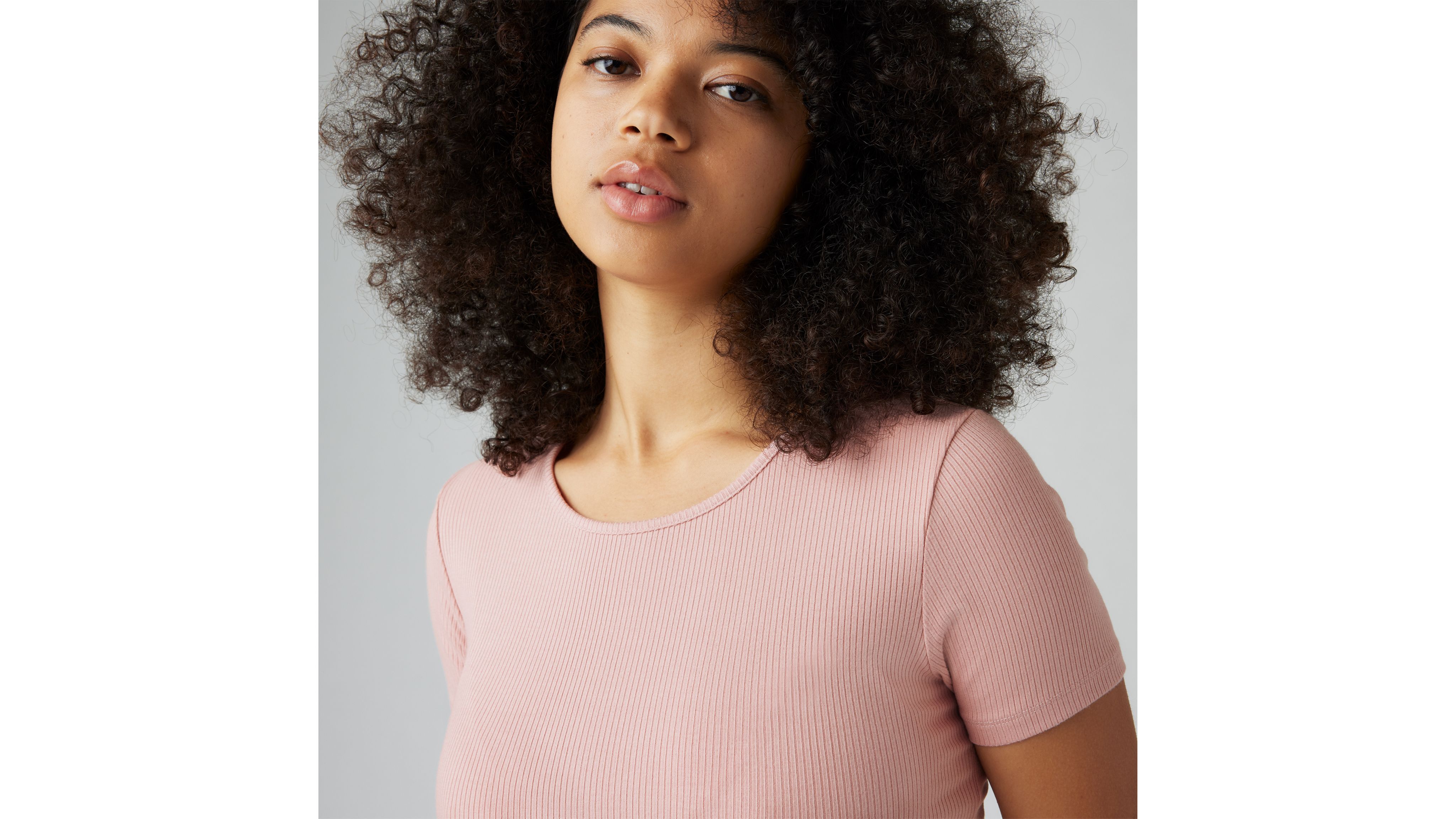 Levi's Dreamy Short Sleeve T-shirt In Pale Mauve