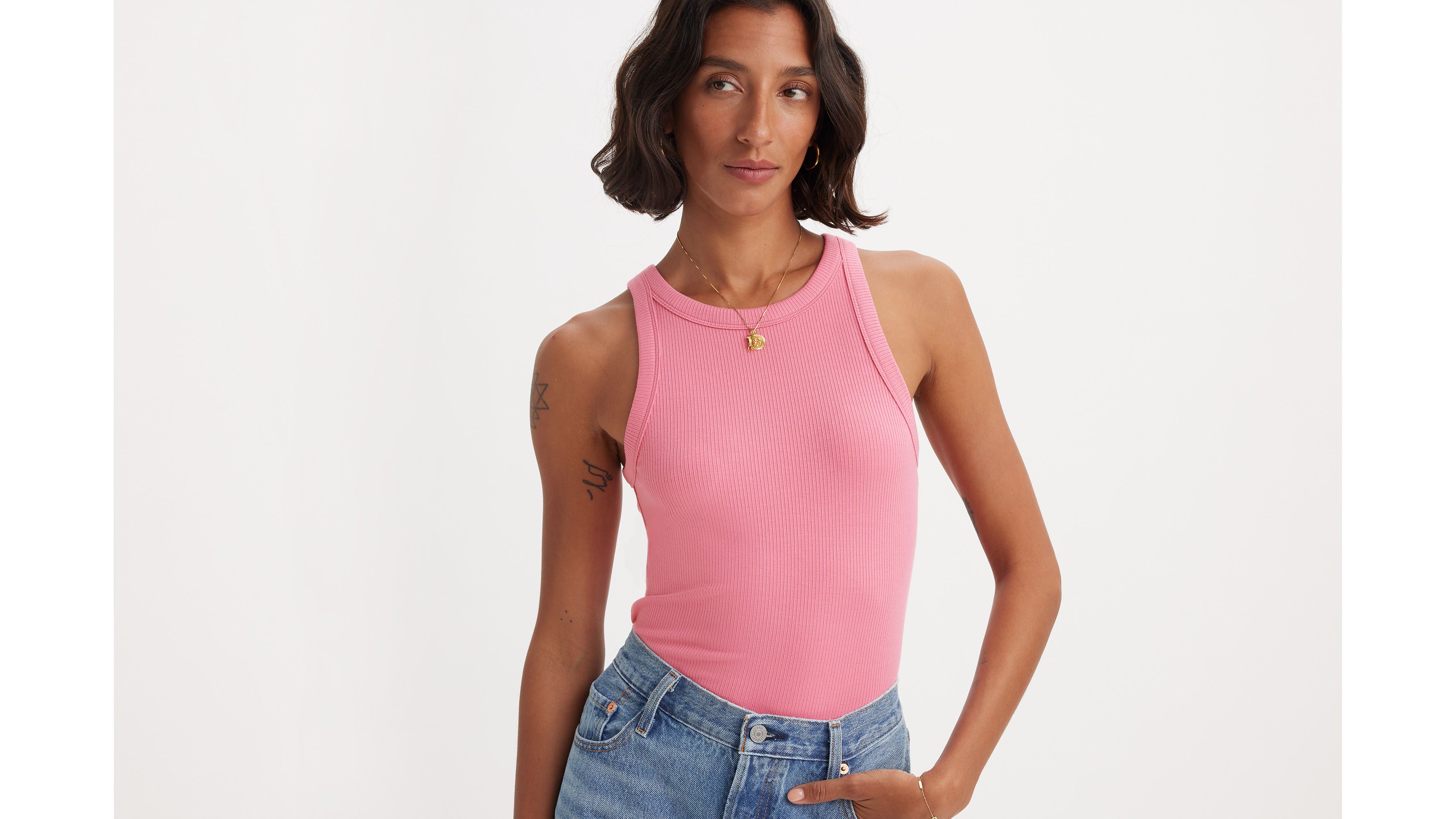 Pink Women's Tanktops: Shop up to −85%