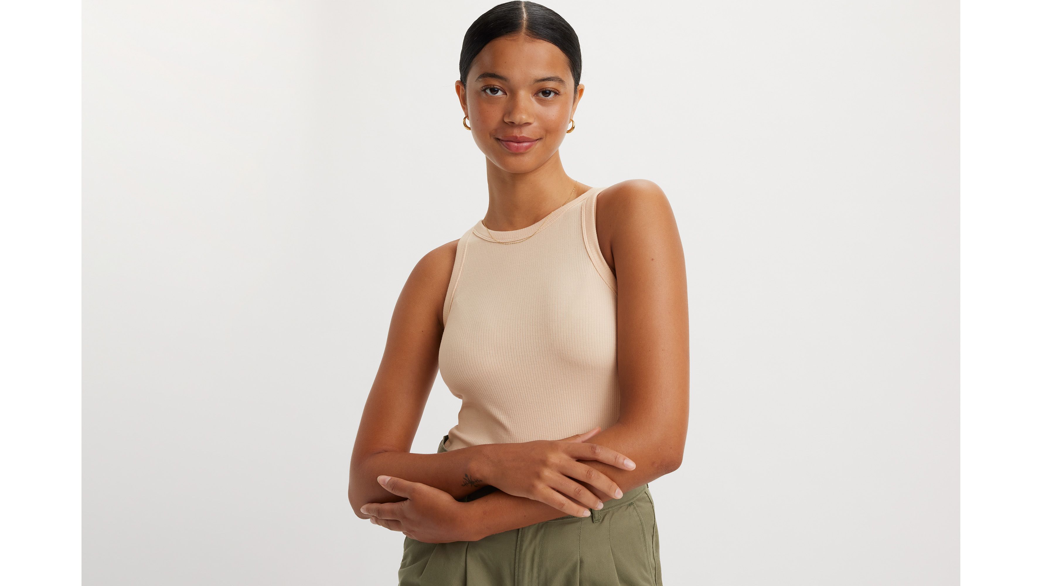 Levi's Dreamy Tank Top In Brazilian Sand