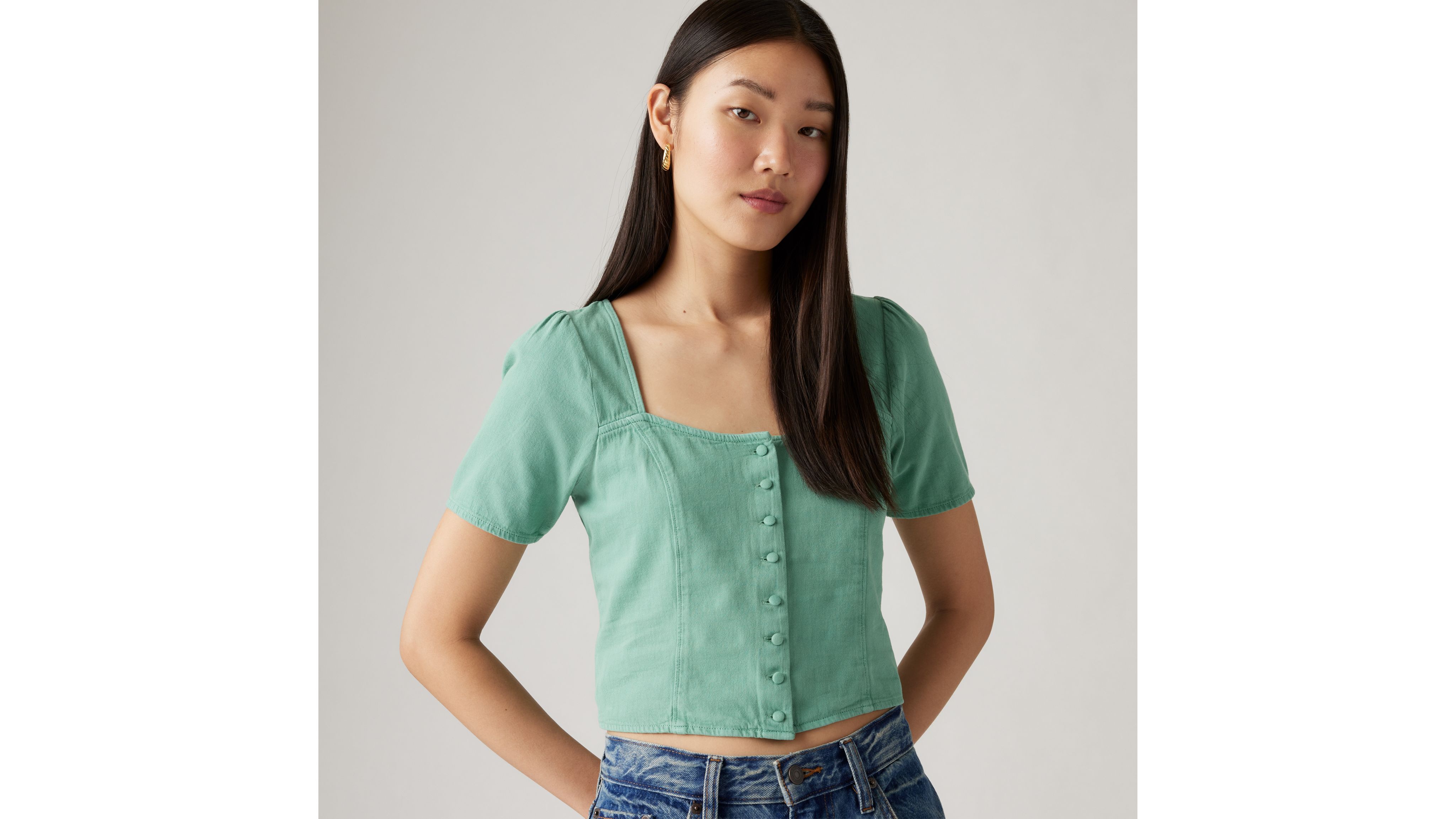 Pascale Short Sleeve Blouse 1